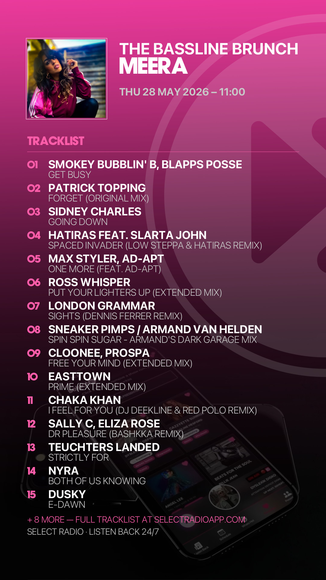 Tracklist Story Preview