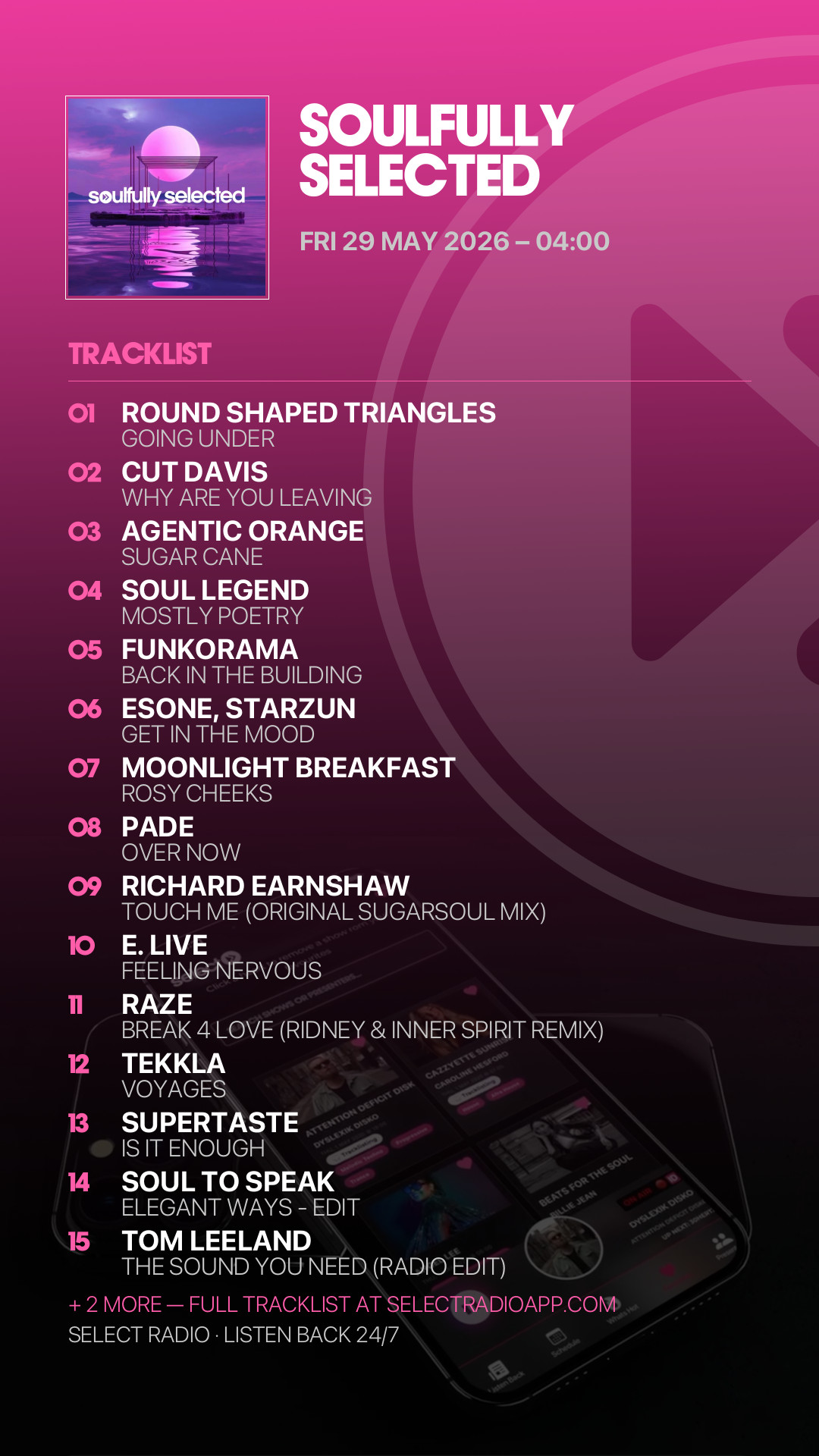 Tracklist Story Preview
