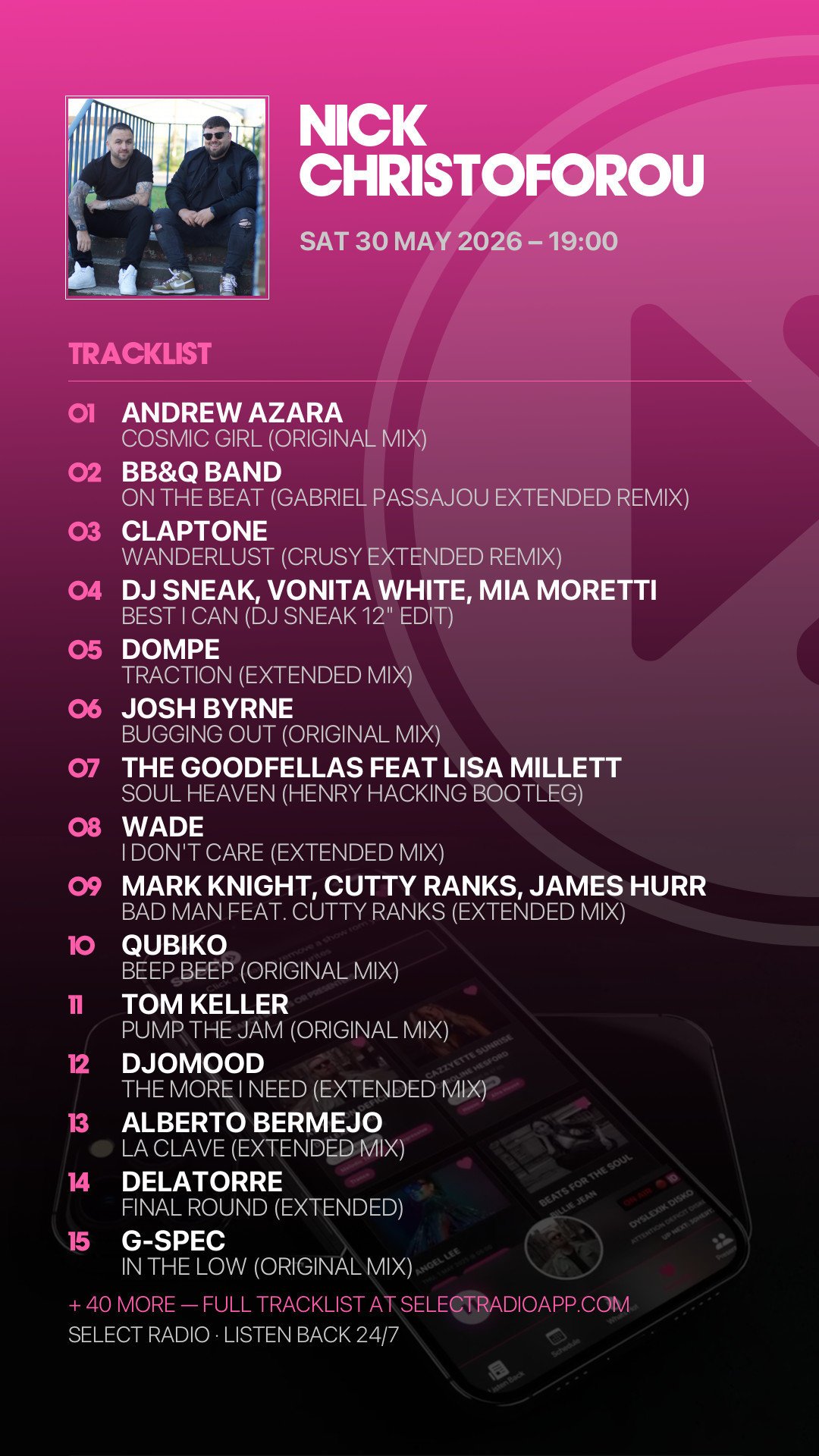 Tracklist Story Preview