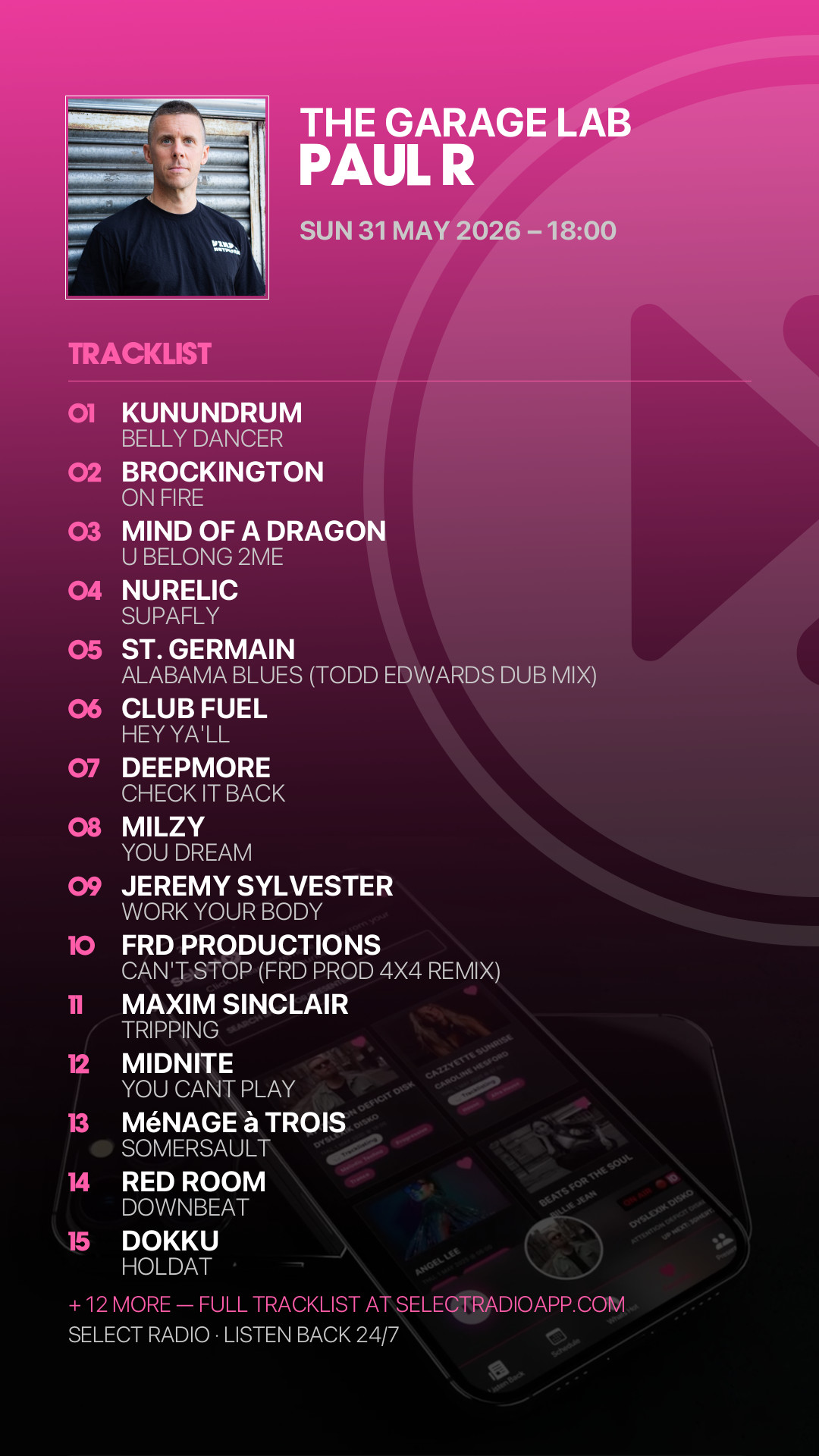 Tracklist Story Preview