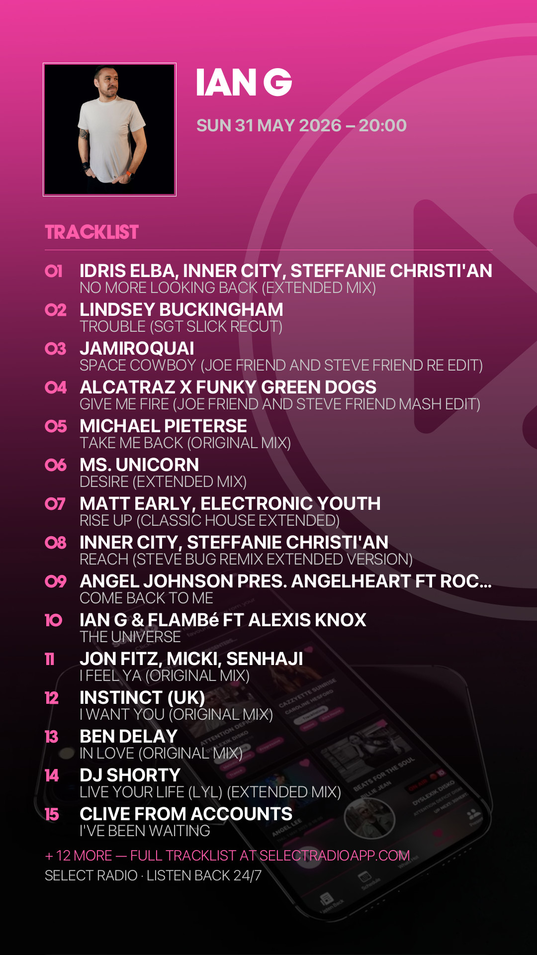 Tracklist Story Preview
