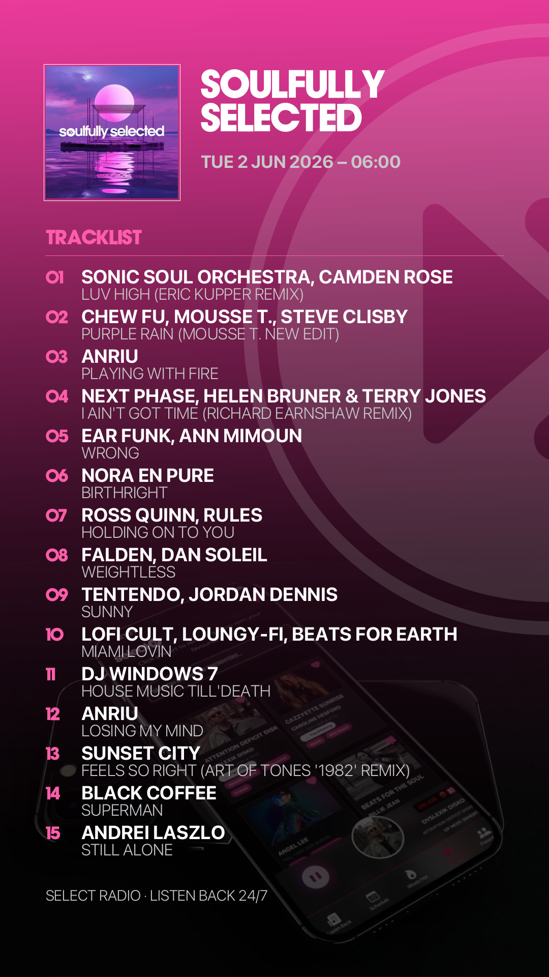 Tracklist Story Preview