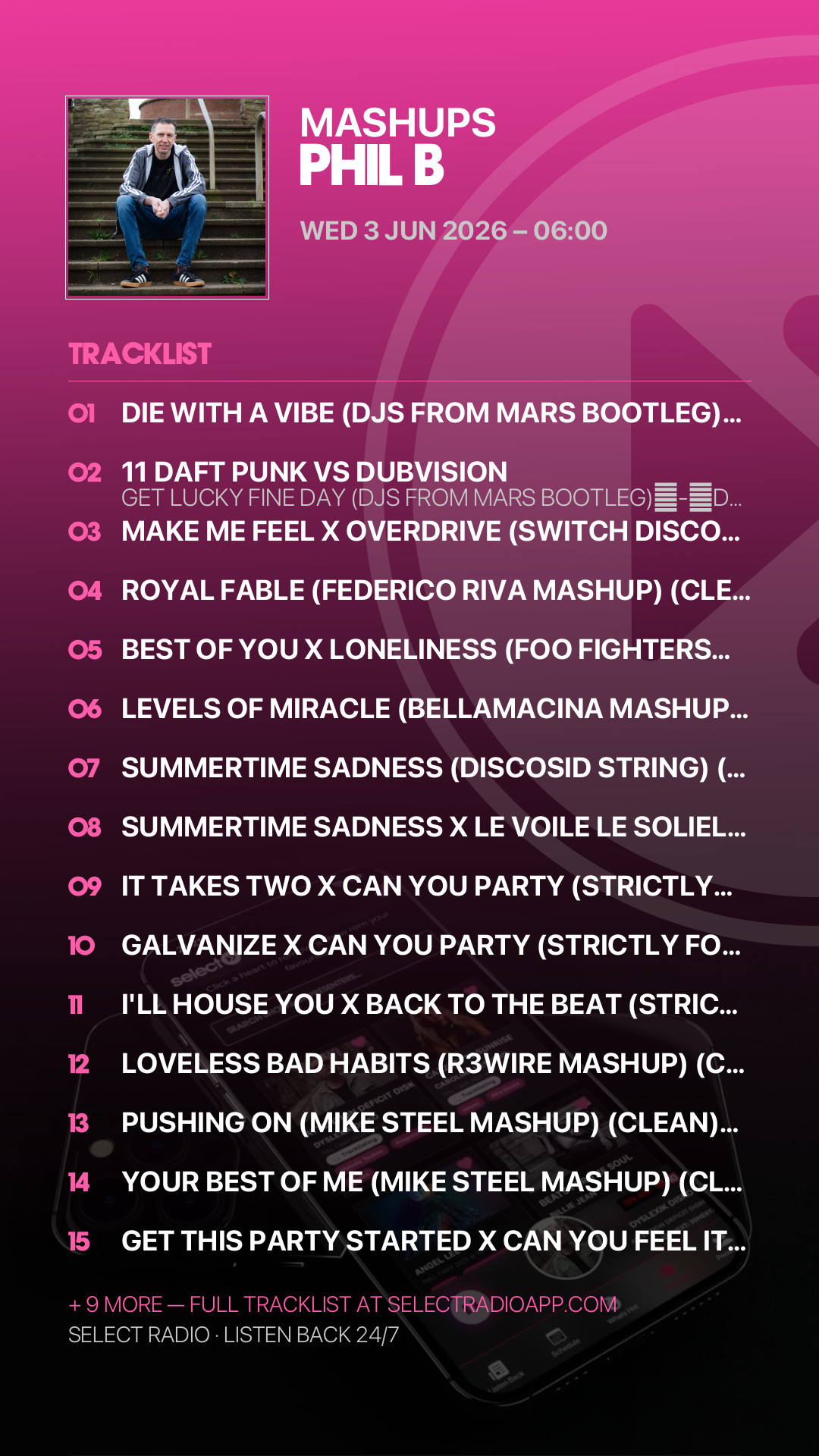 Tracklist Story Preview