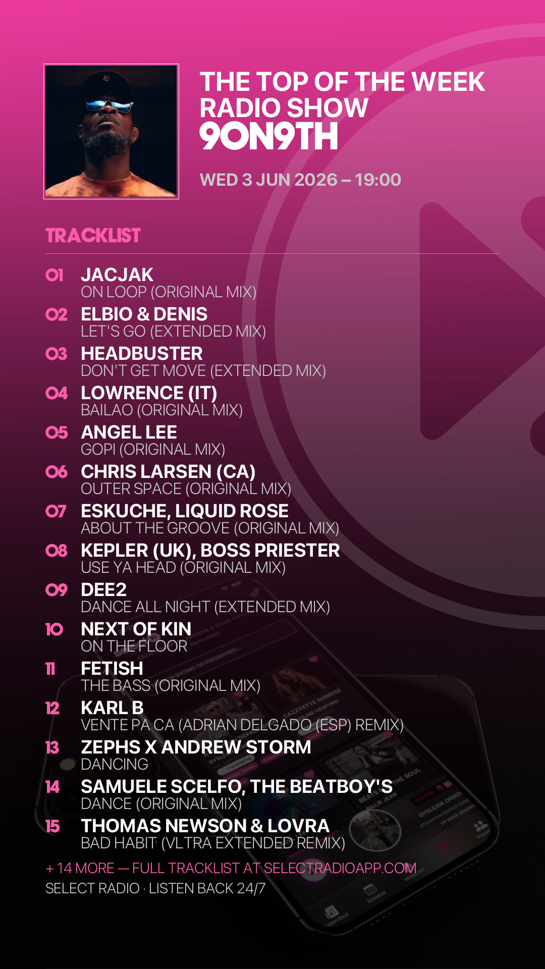 Tracklist Story Preview