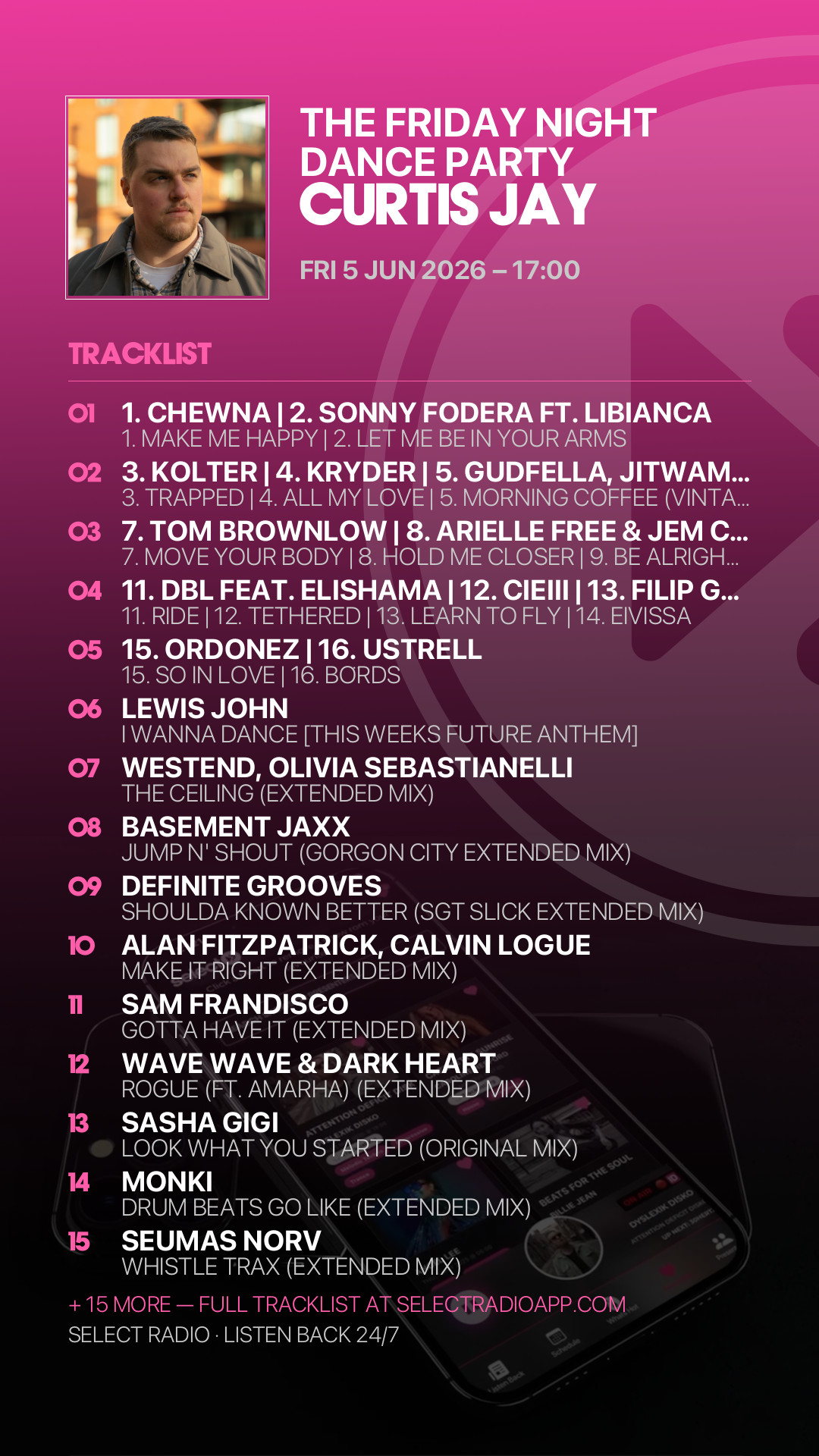 Tracklist Story Preview