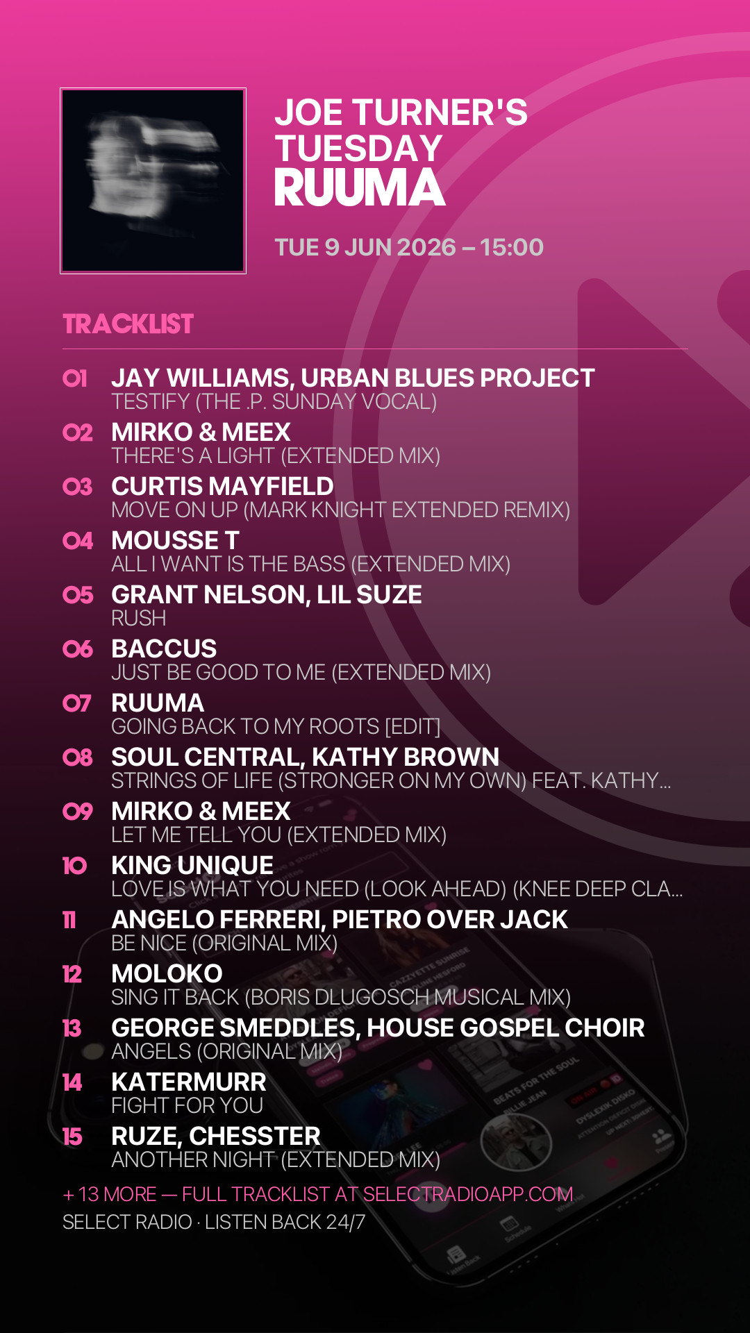 Tracklist Story Preview