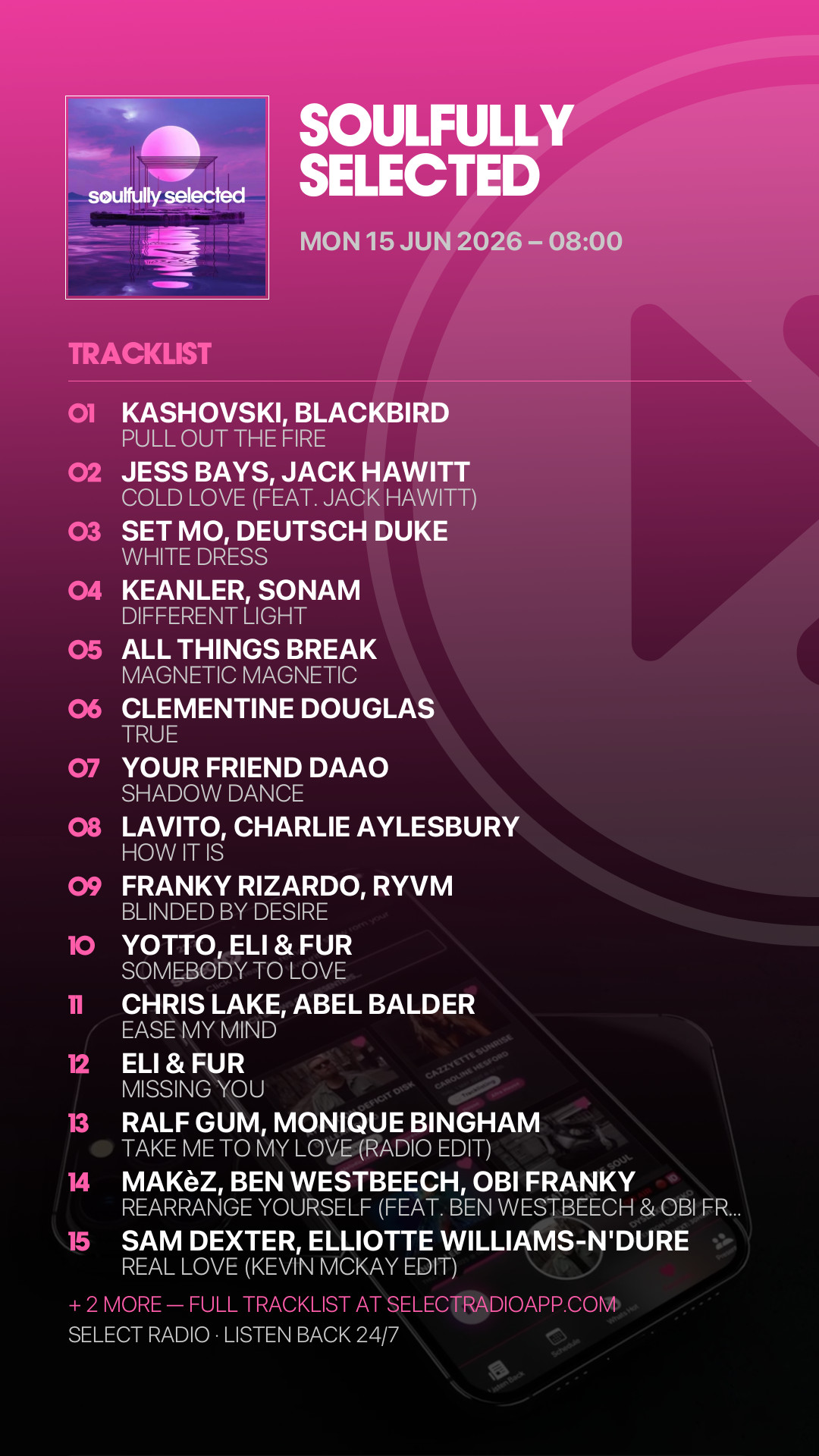 Tracklist Story Preview