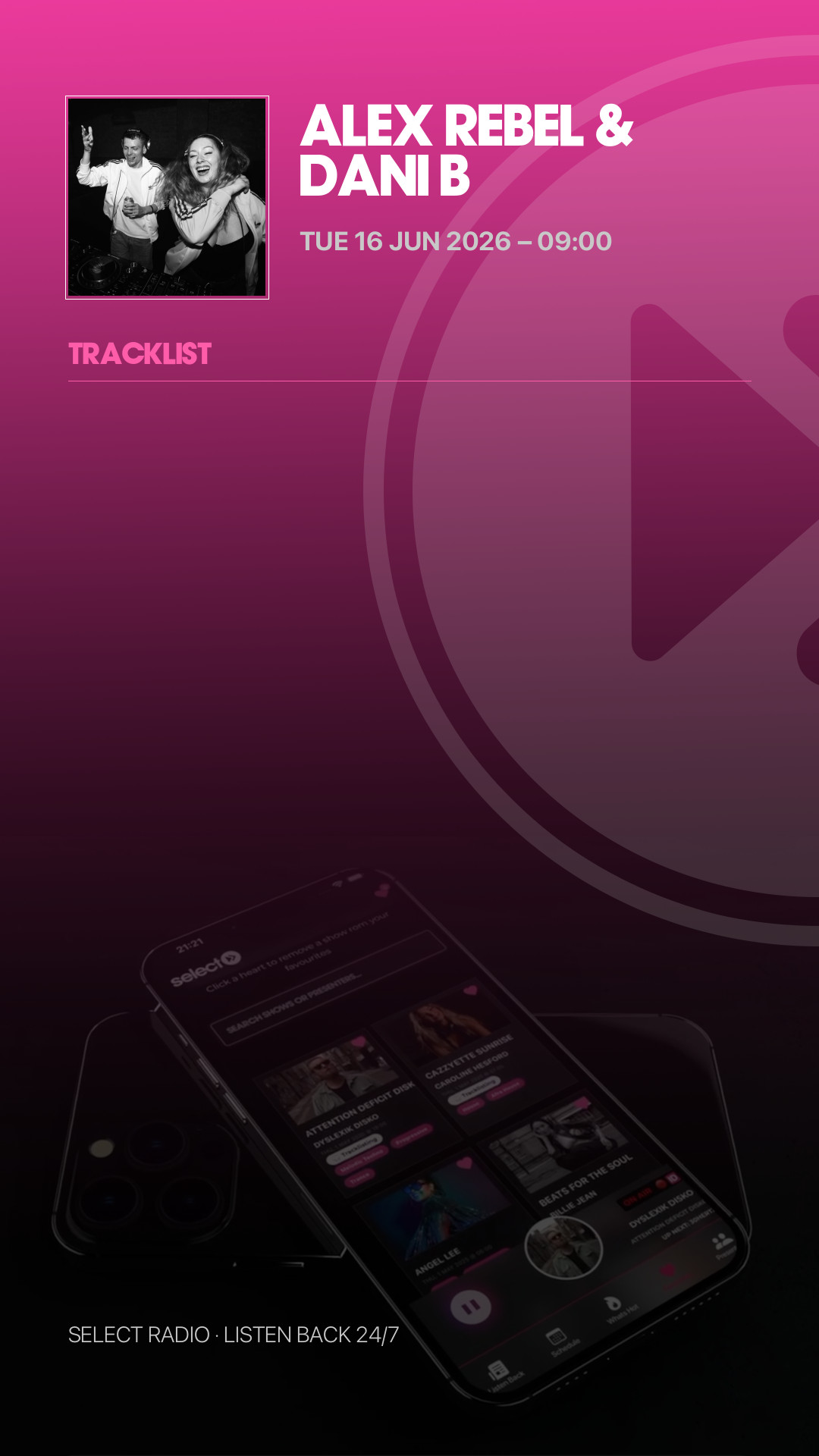 Tracklist Story Preview