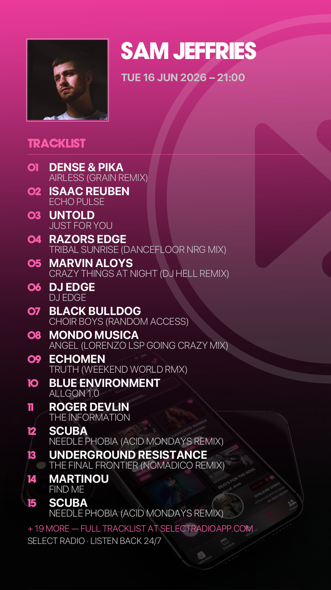 Tracklist Story Preview
