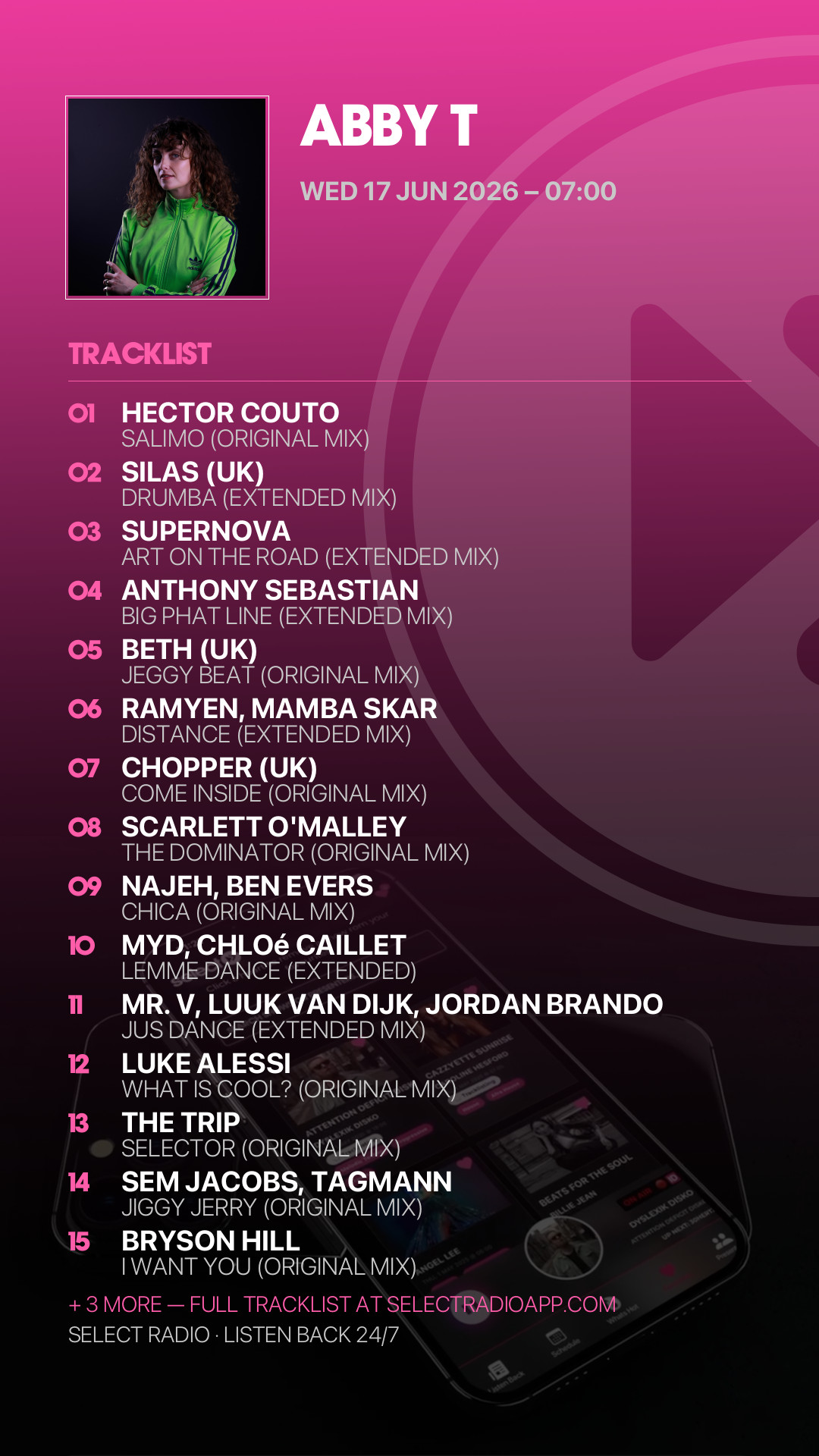 Tracklist Story Preview