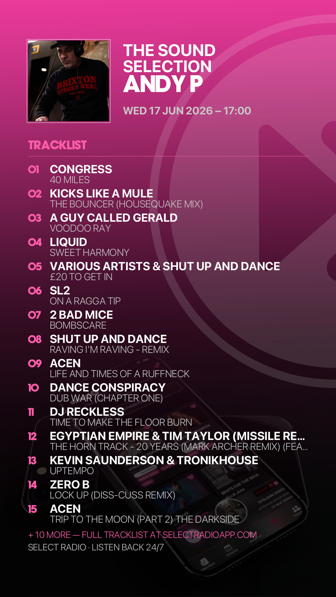 Tracklist Story Preview