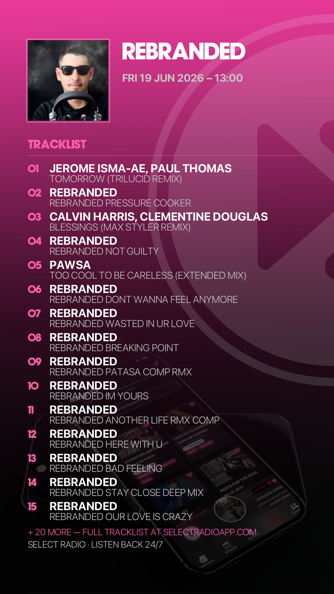 Tracklist Story Preview