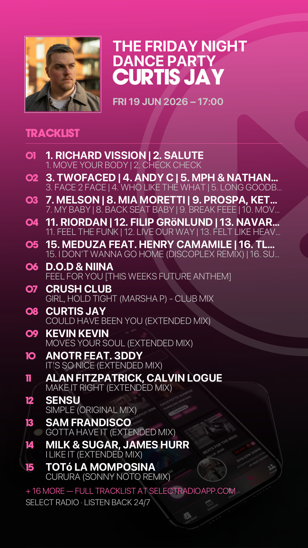 Tracklist Story Preview