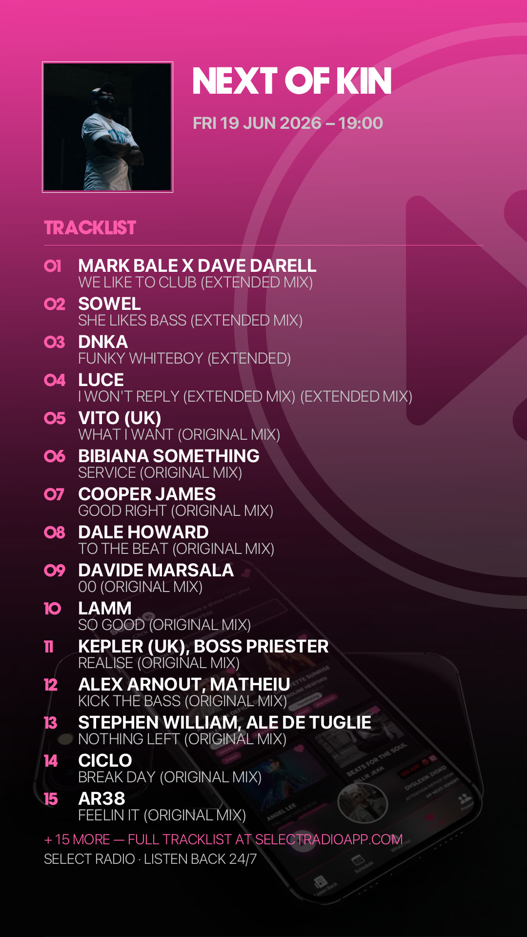 Tracklist Story Preview