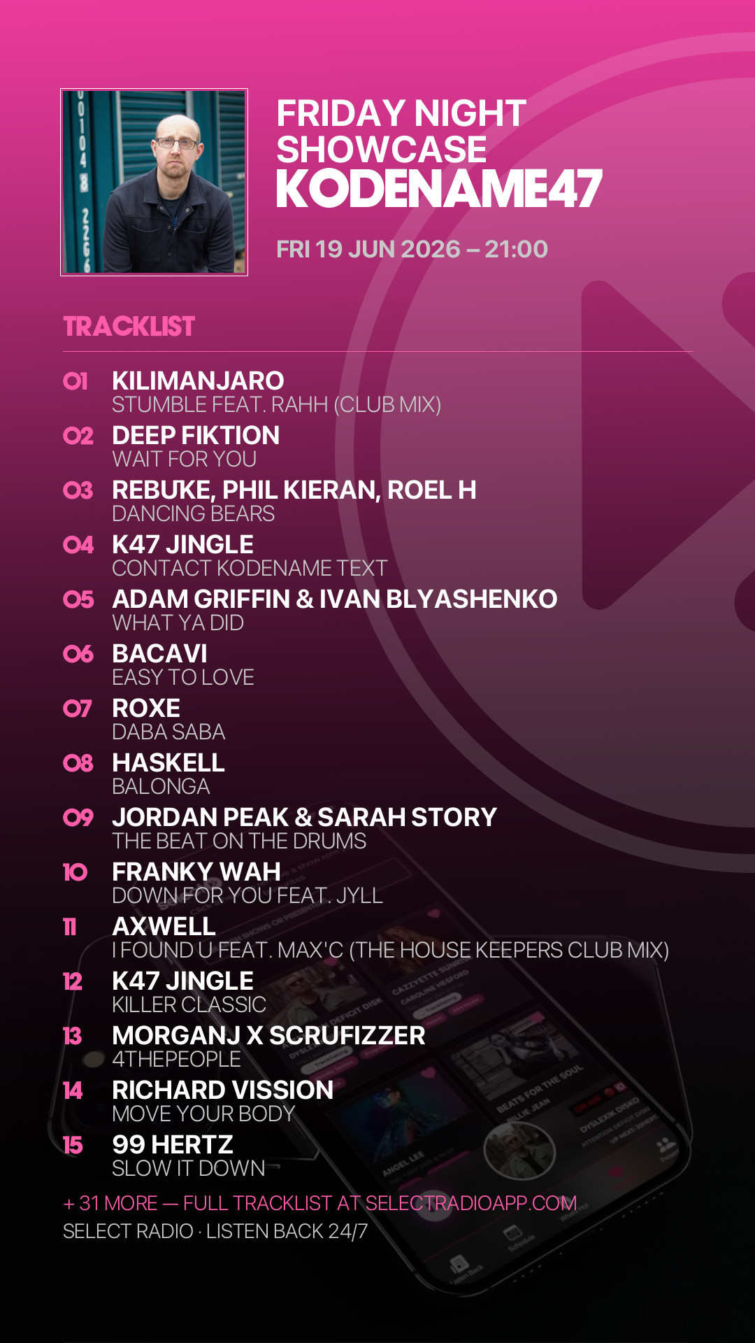 Tracklist Story Preview