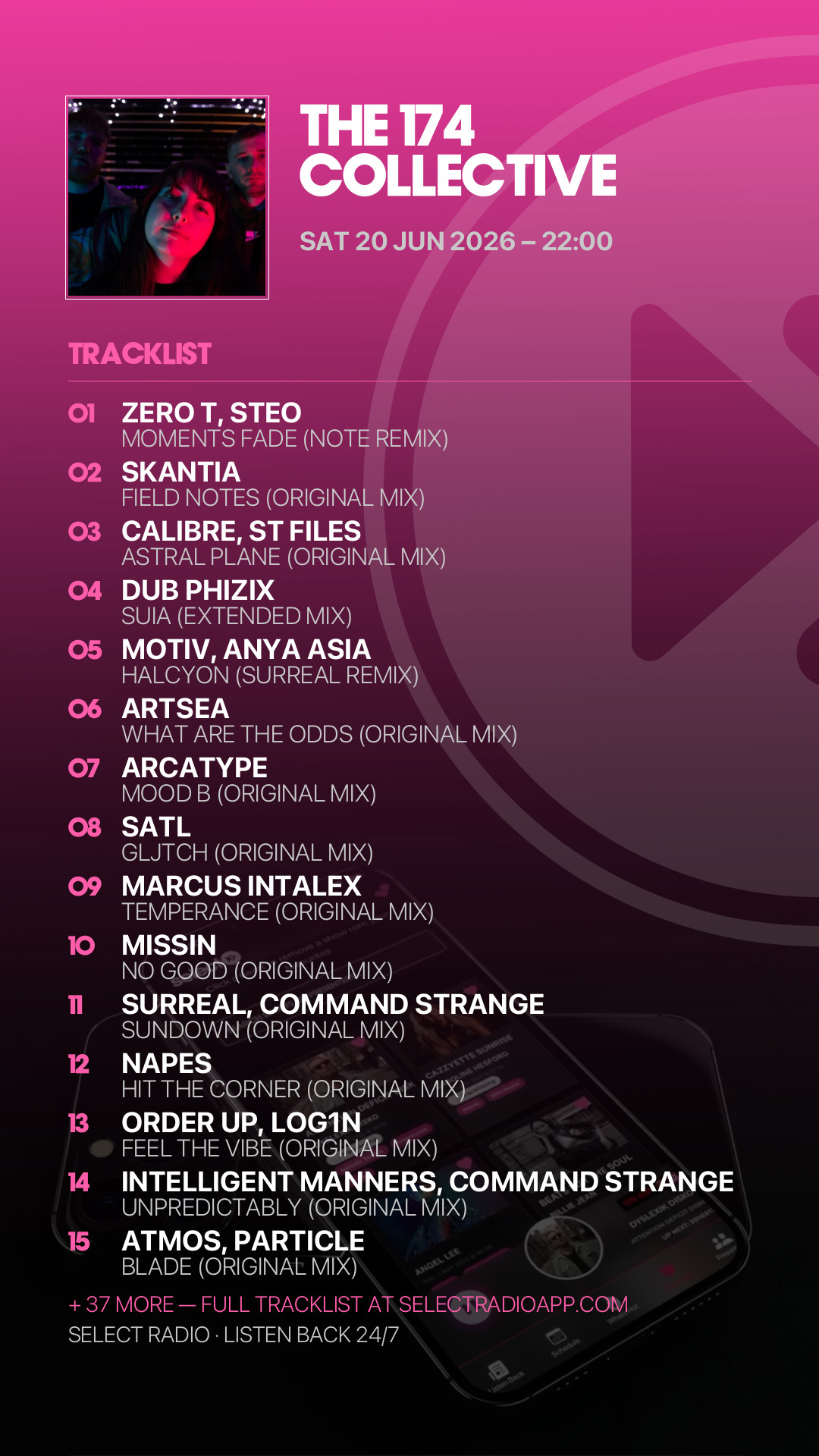 Tracklist Story Preview