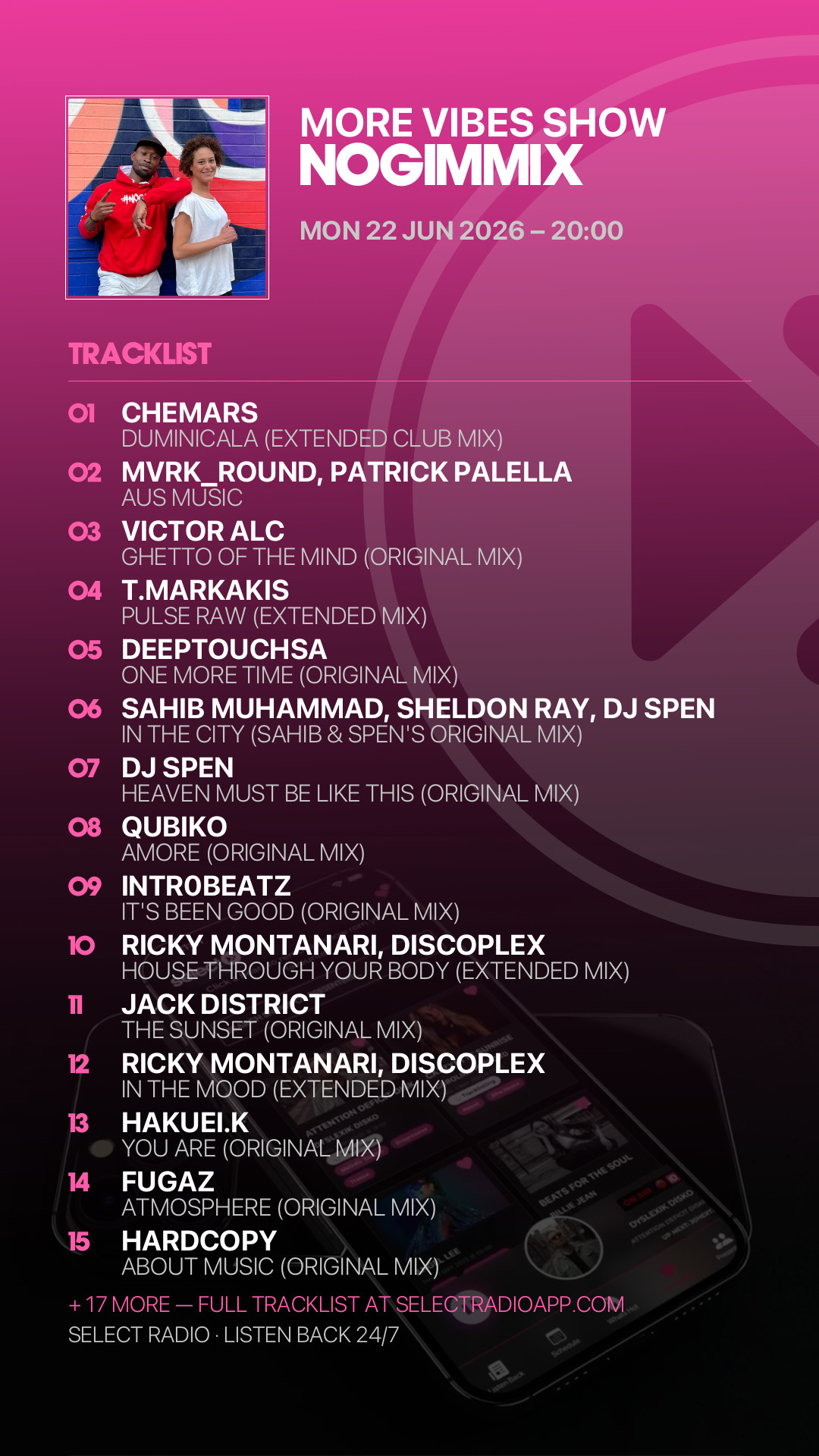 Tracklist Story Preview