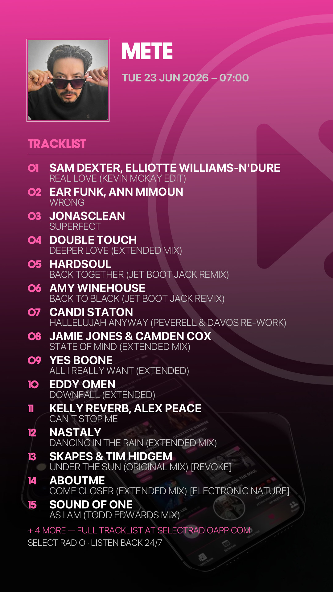 Tracklist Story Preview