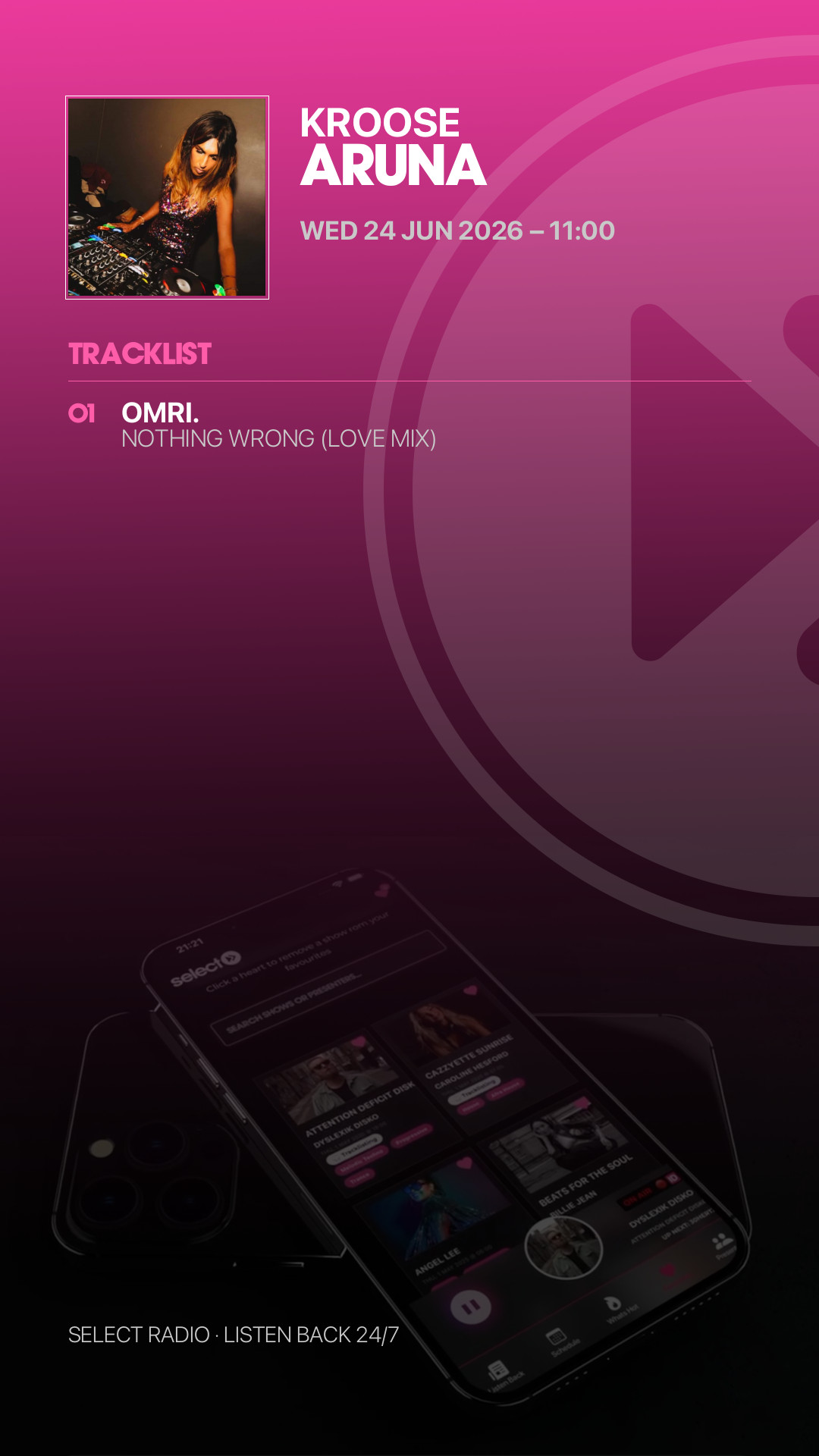 Tracklist Story Preview