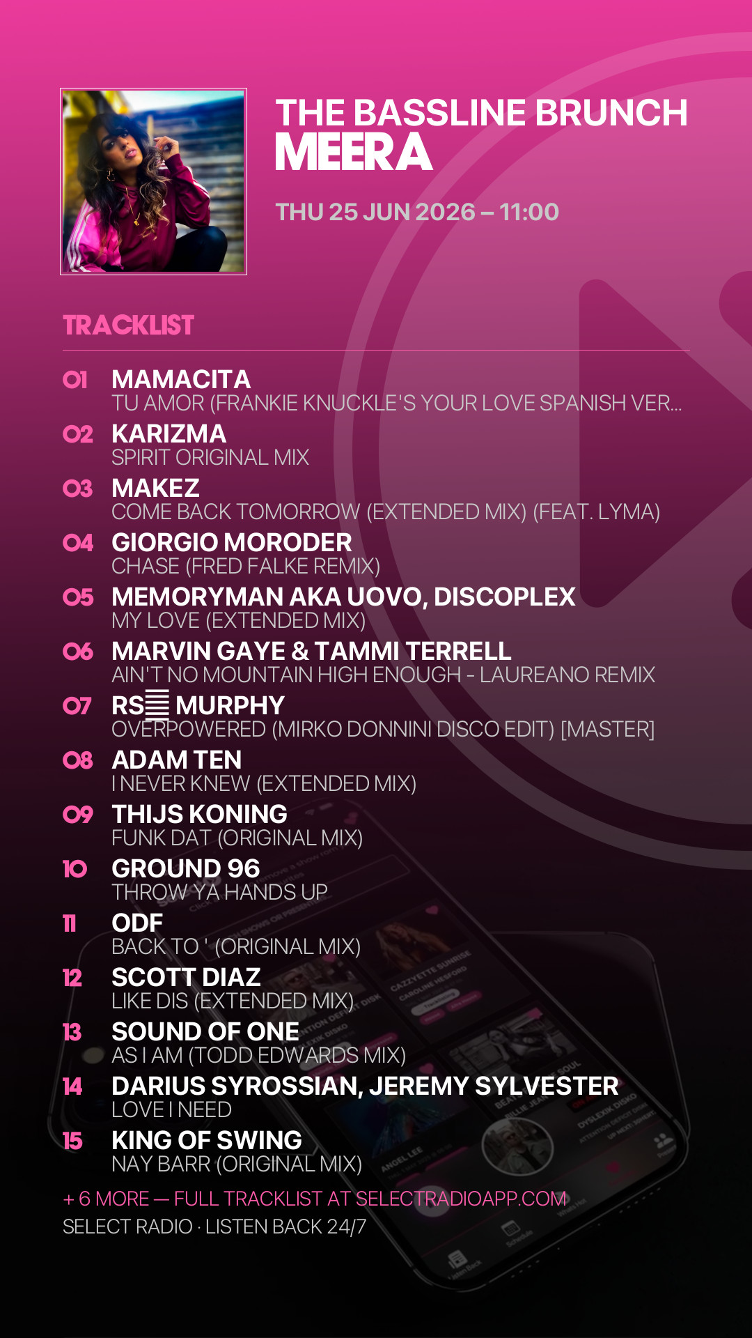 Tracklist Story Preview