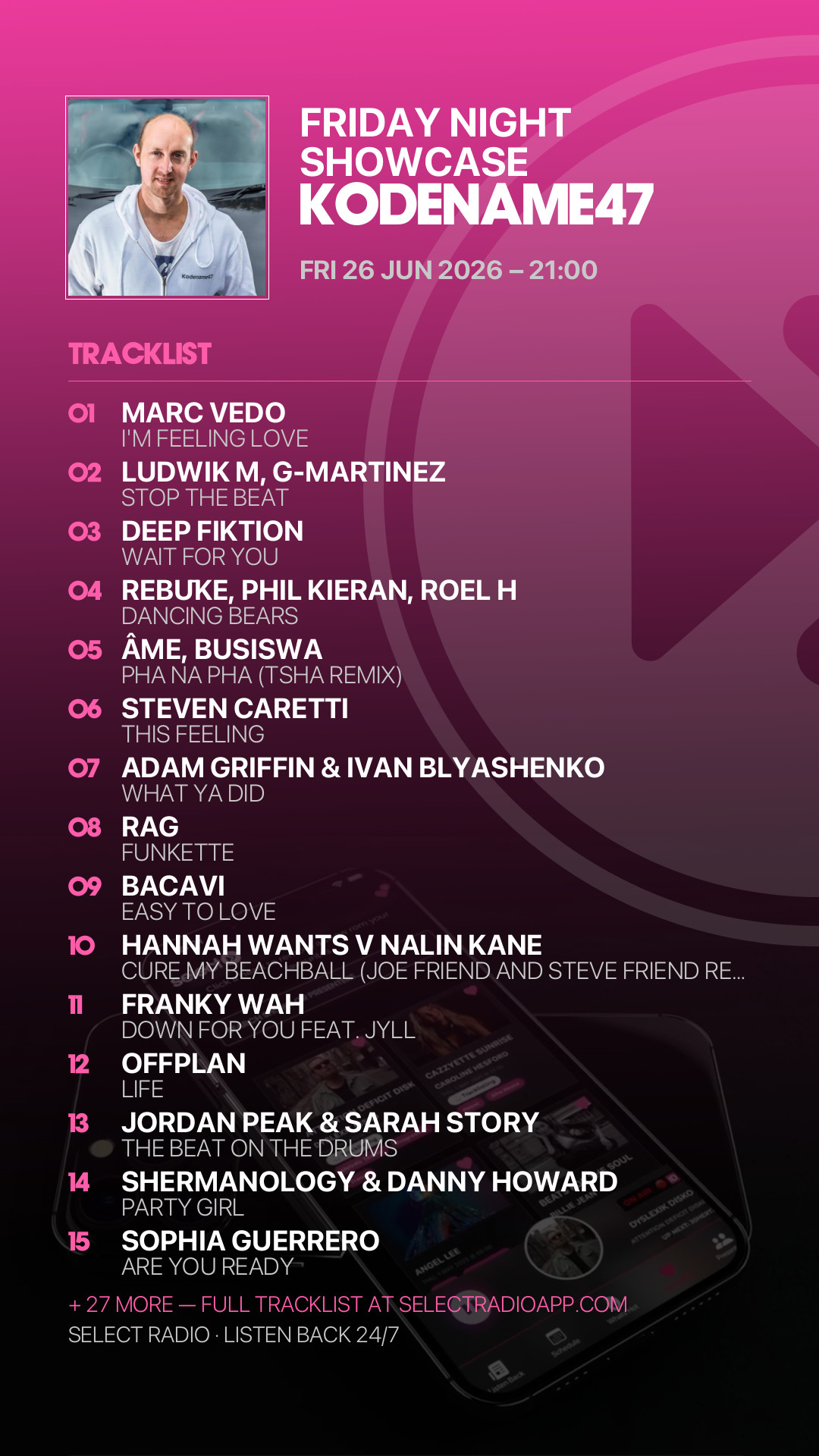 Tracklist Story Preview