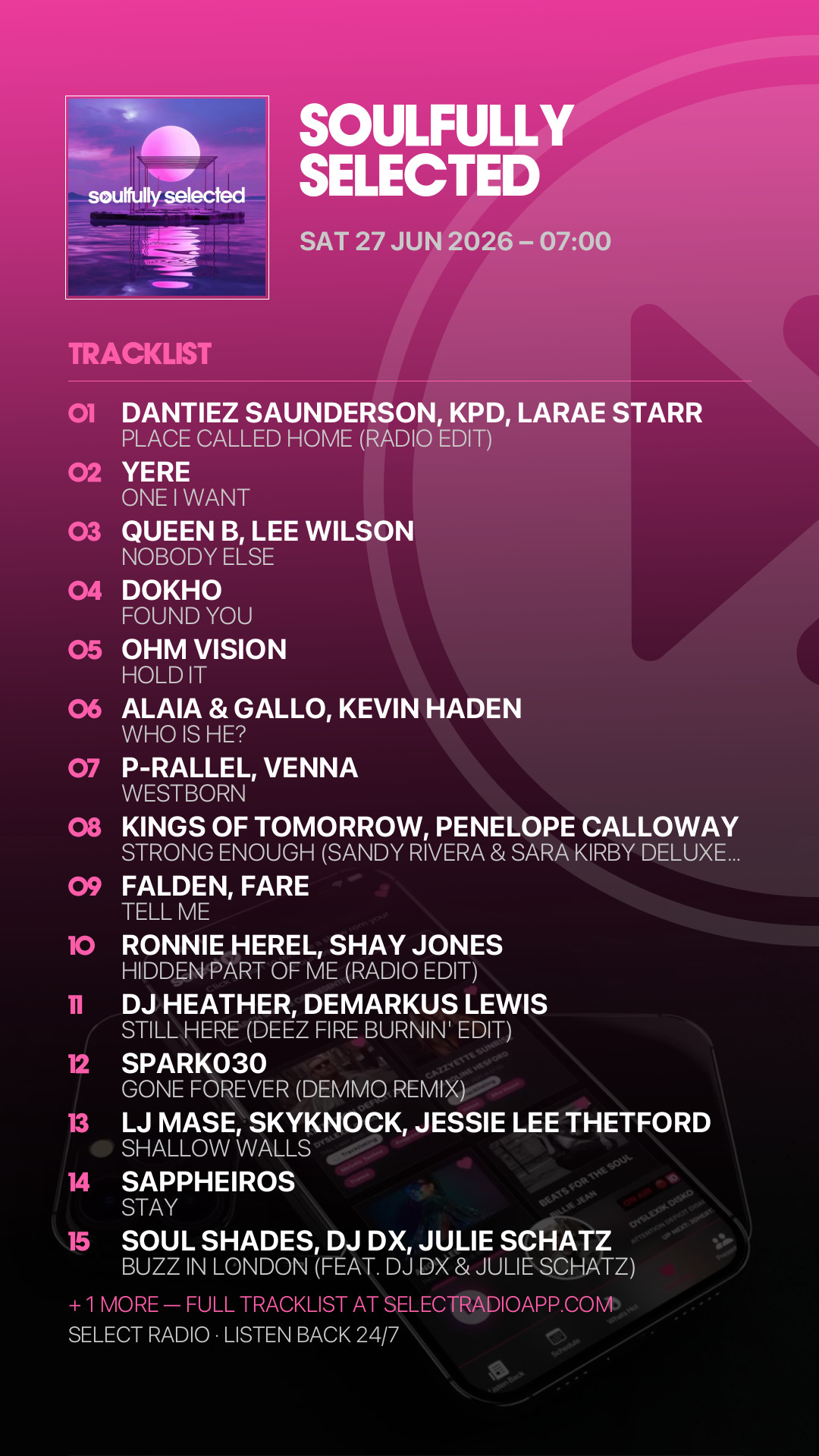 Tracklist Story Preview