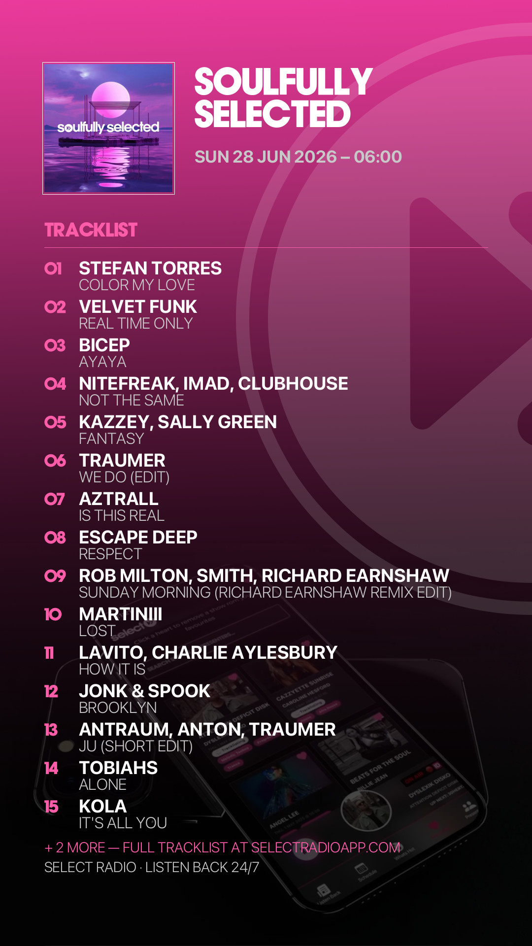 Tracklist Story Preview