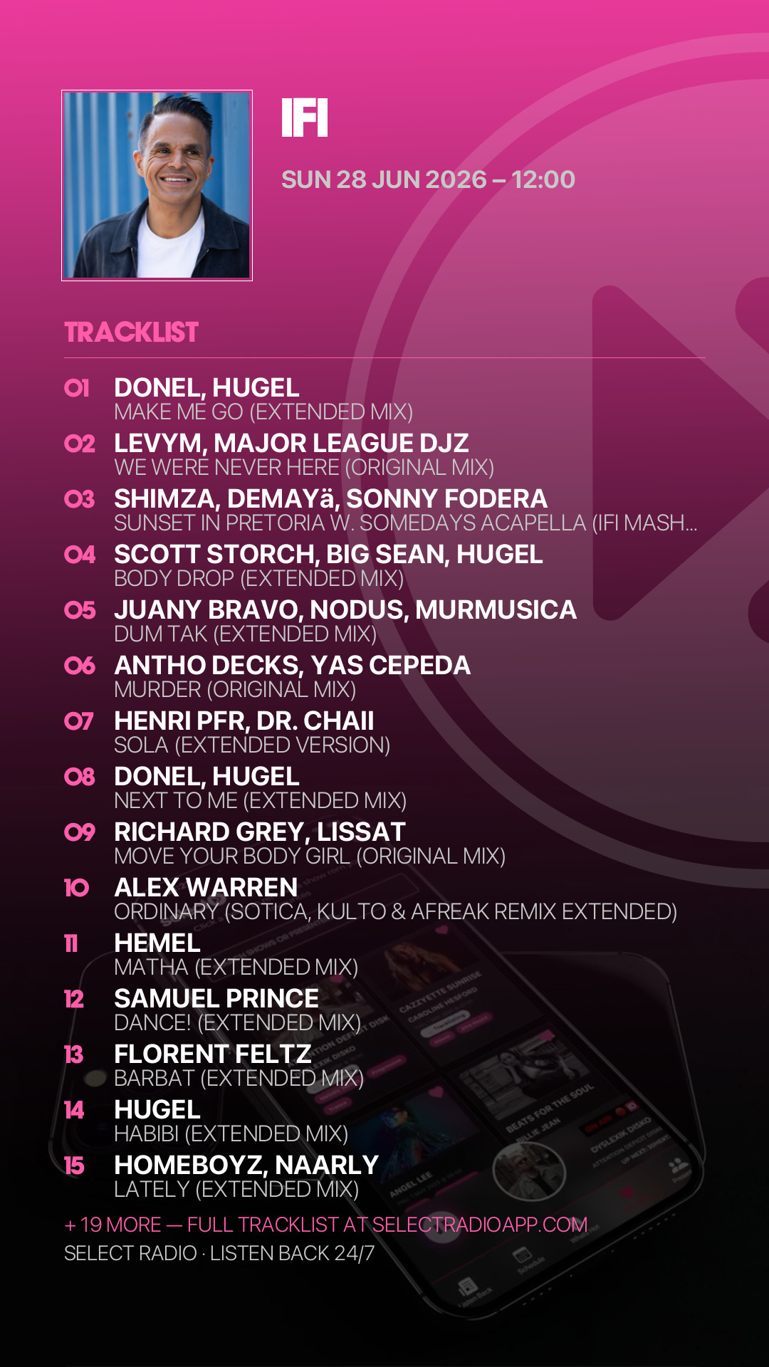 Tracklist Story Preview