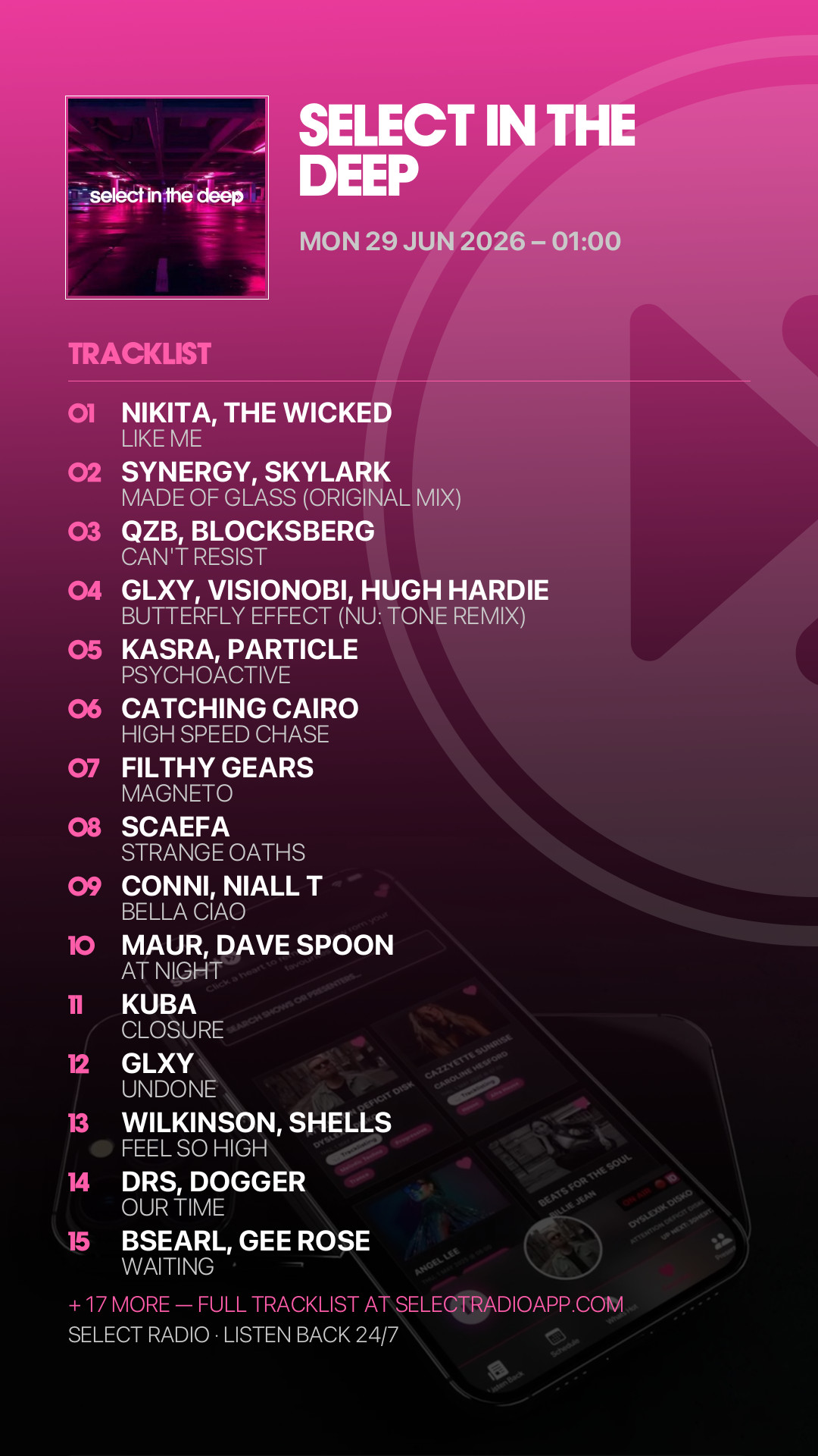 Tracklist Story Preview