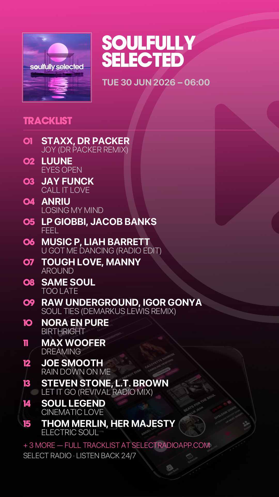 Tracklist Story Preview