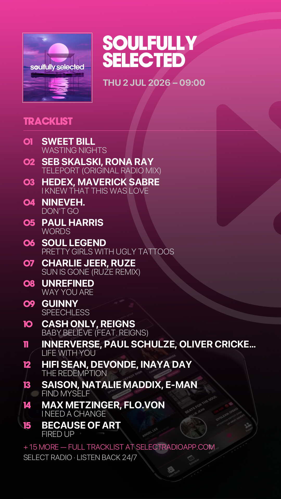 Tracklist Story Preview