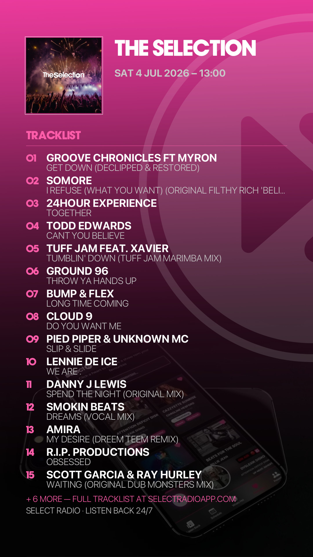 Tracklist Story Preview