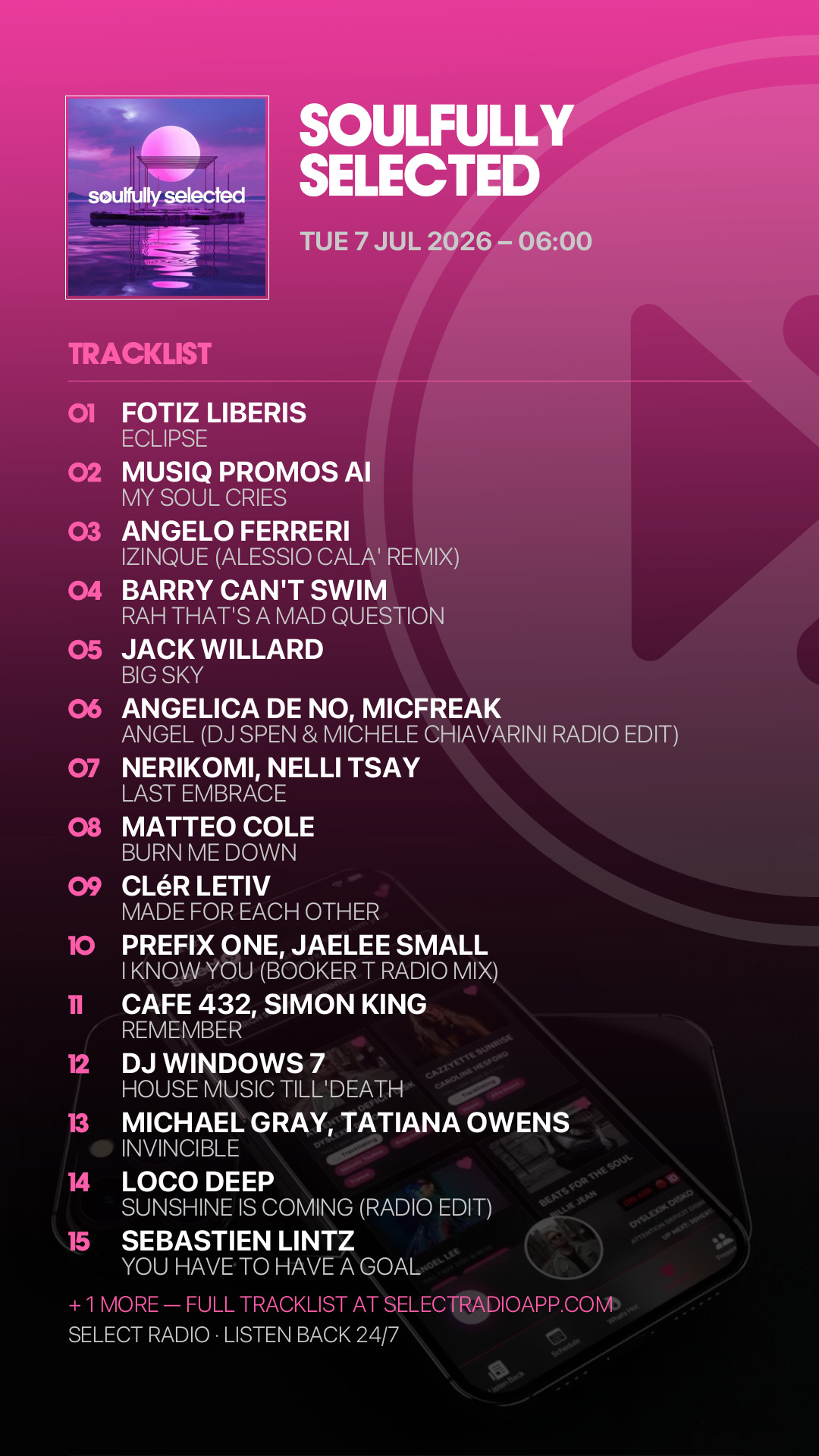 Tracklist Story Preview