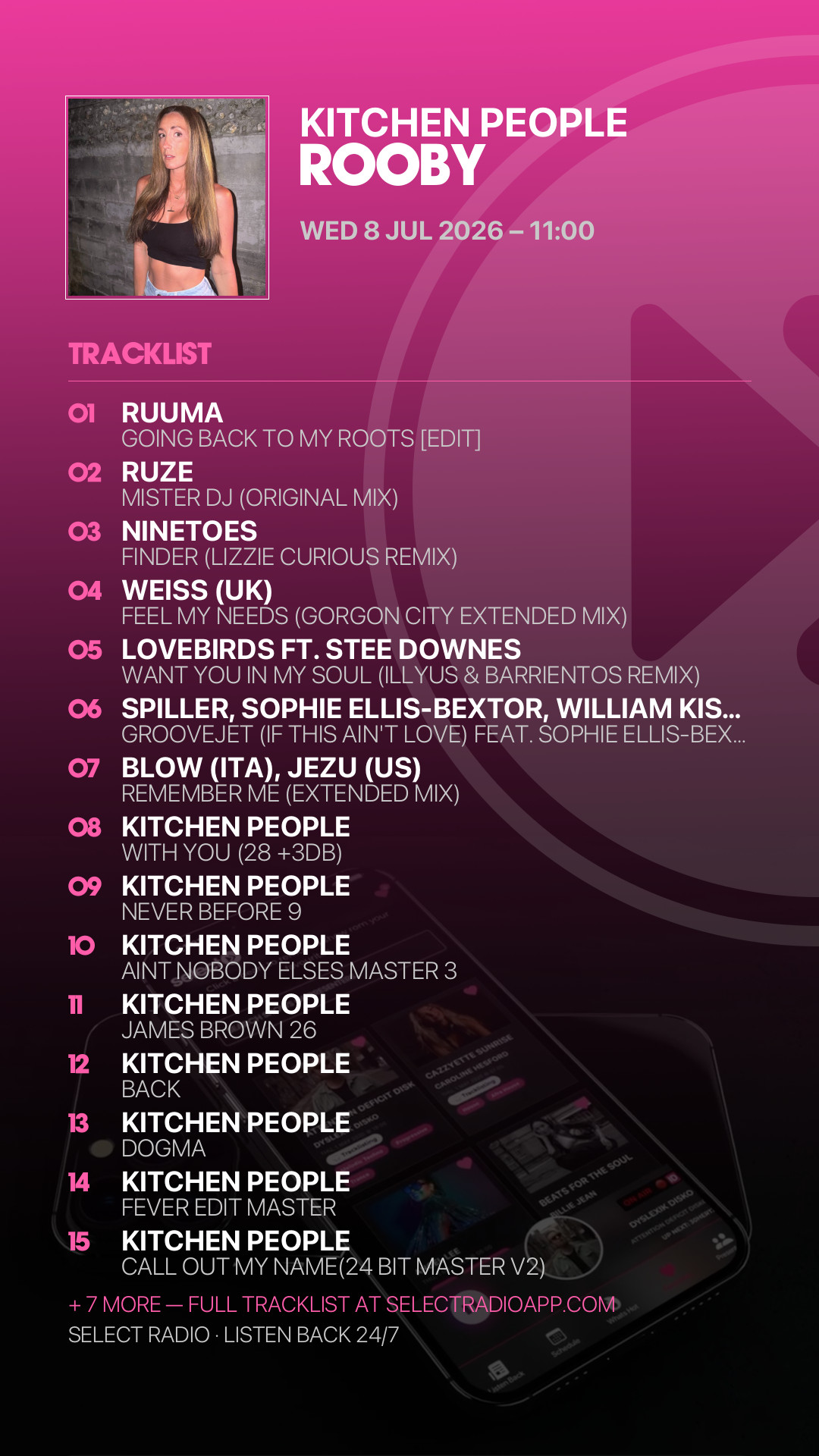 Tracklist Story Preview