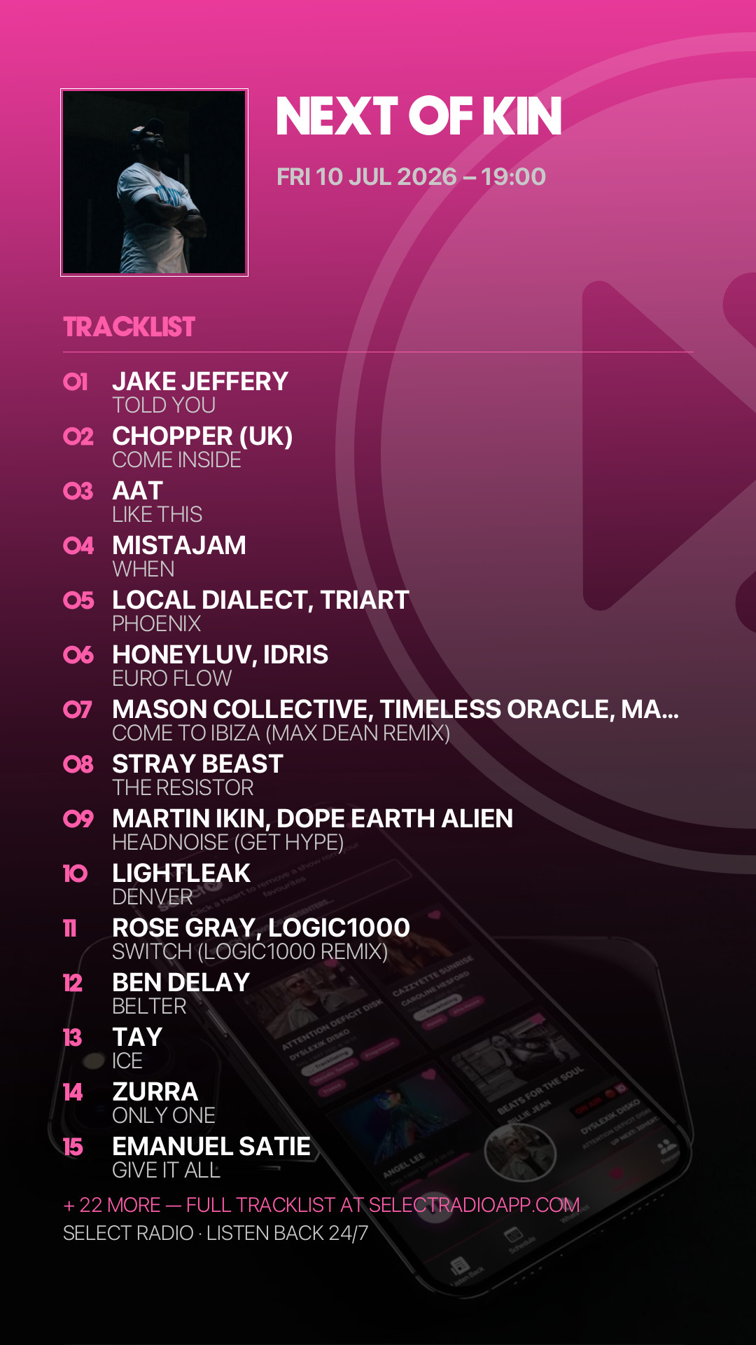 Tracklist Story Preview