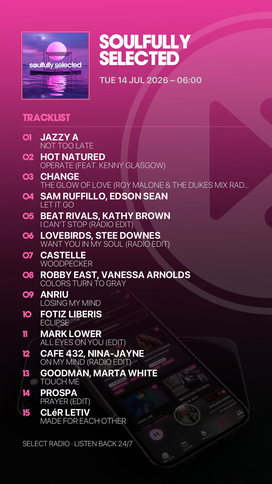 Tracklist Story Preview