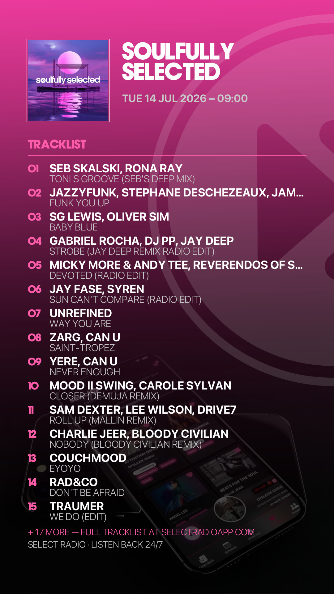 Tracklist Story Preview