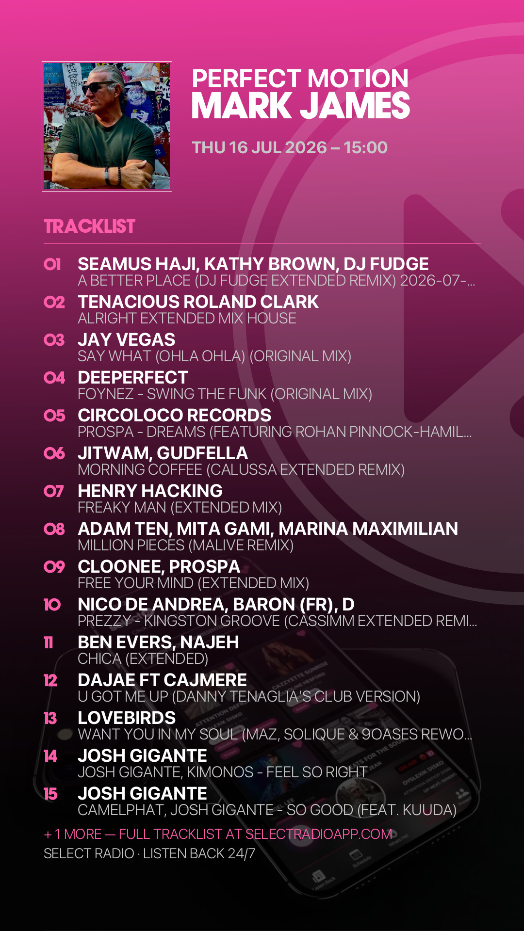 Tracklist Story Preview