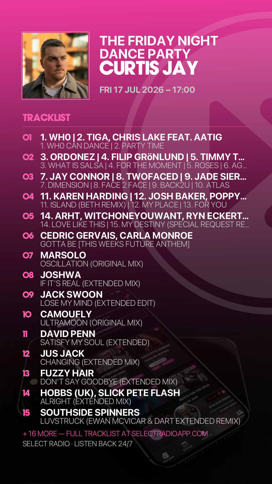Tracklist Story Preview
