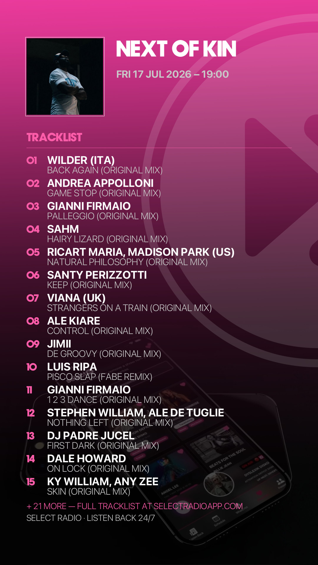 Tracklist Story Preview