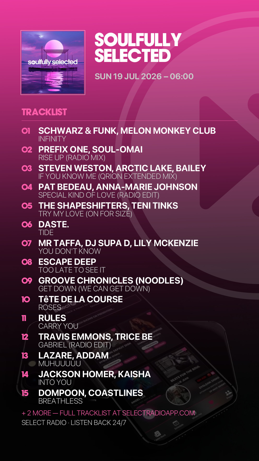 Tracklist Story Preview