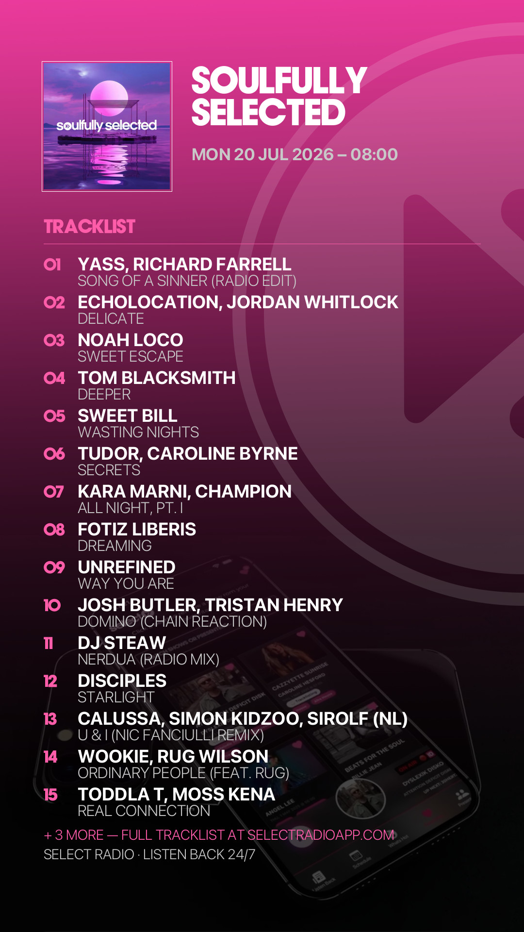 Tracklist Story Preview