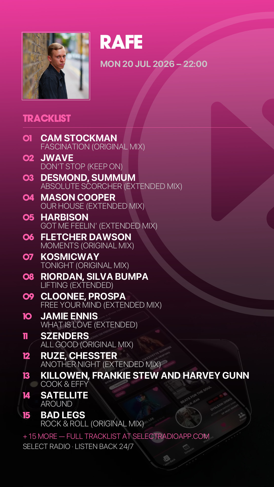 Tracklist Story Preview