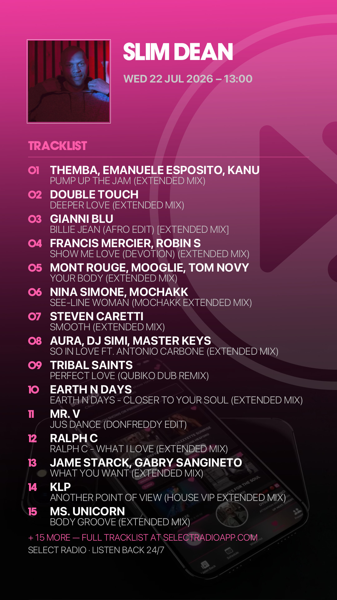 Tracklist Story Preview