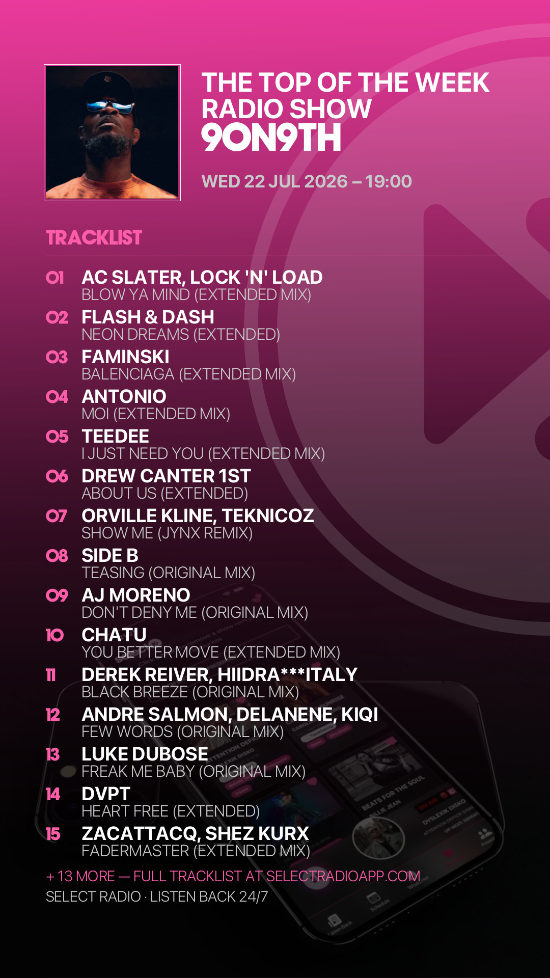 Tracklist Story Preview