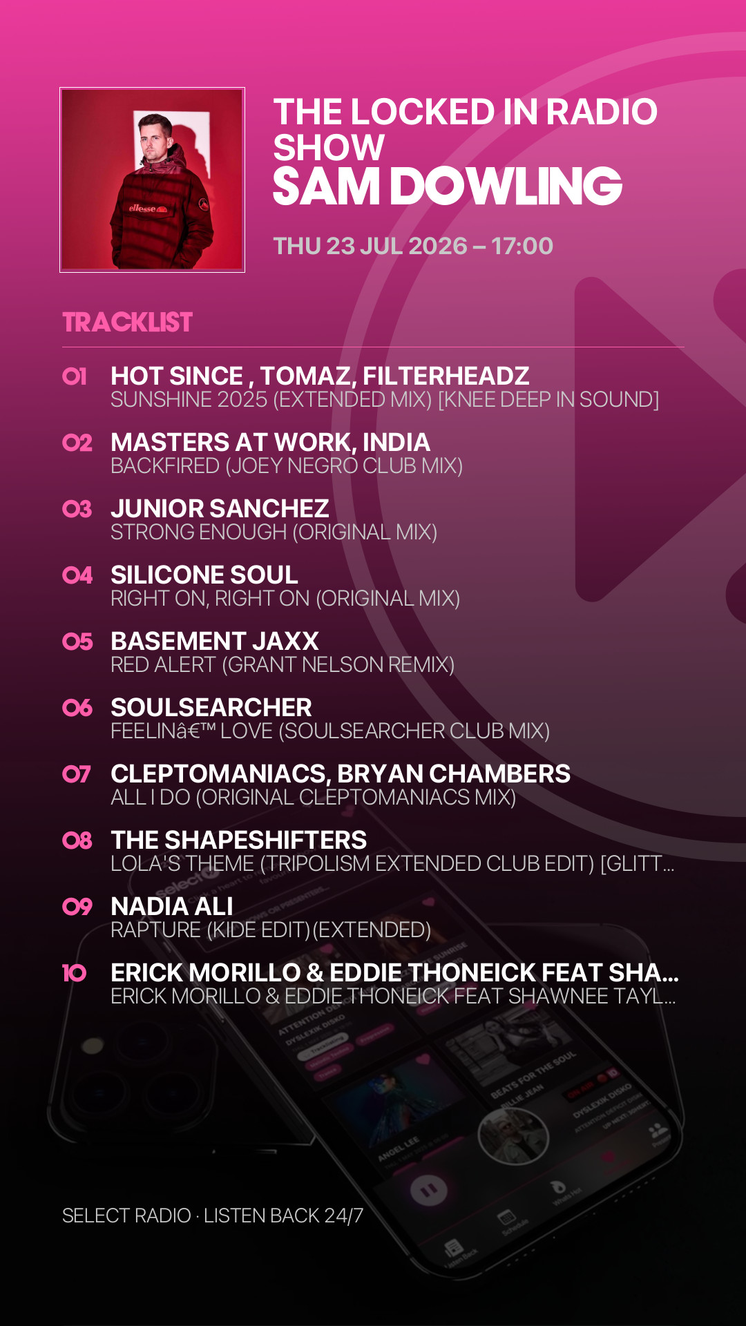 Tracklist Story Preview