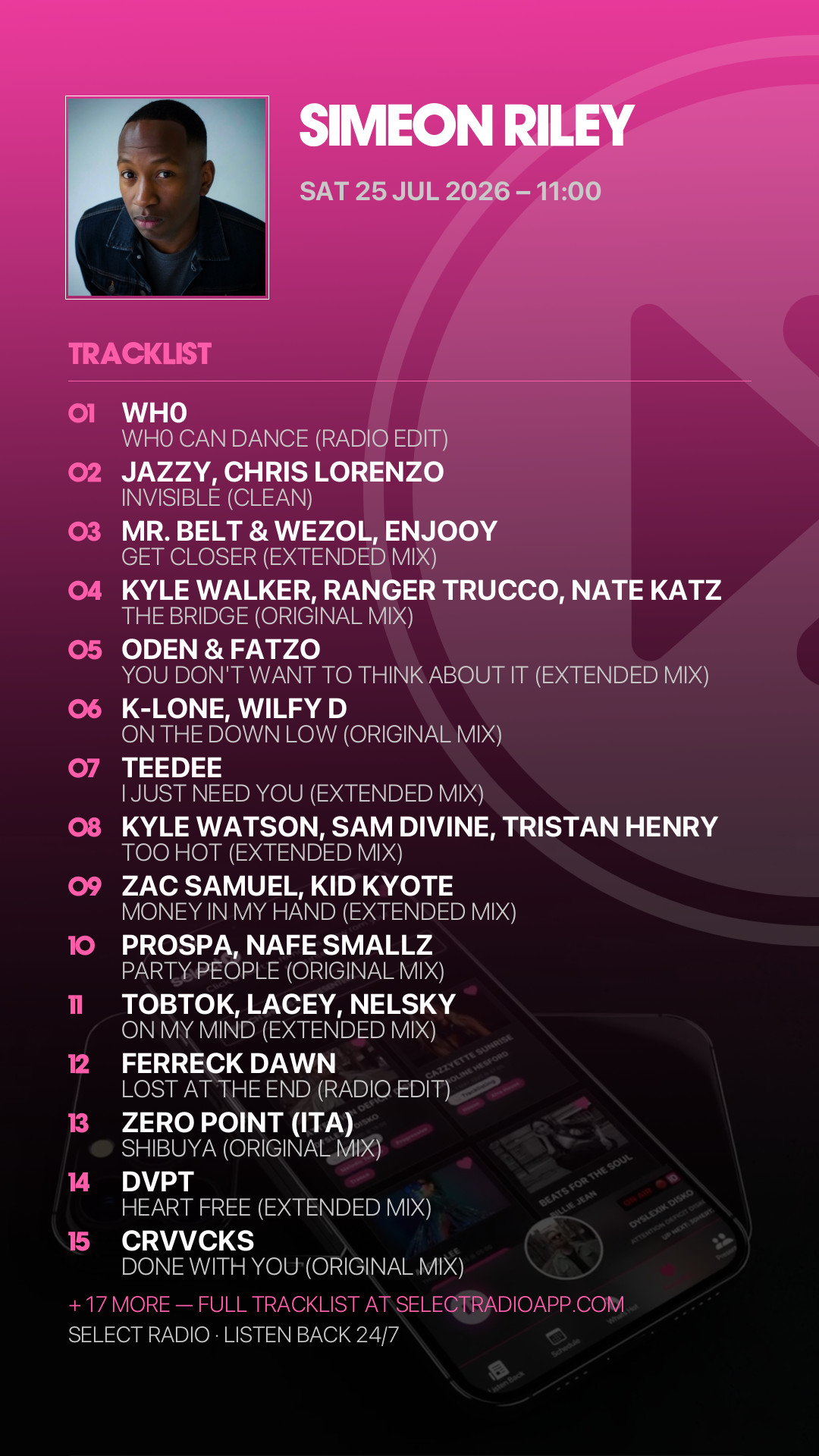 Tracklist Story Preview