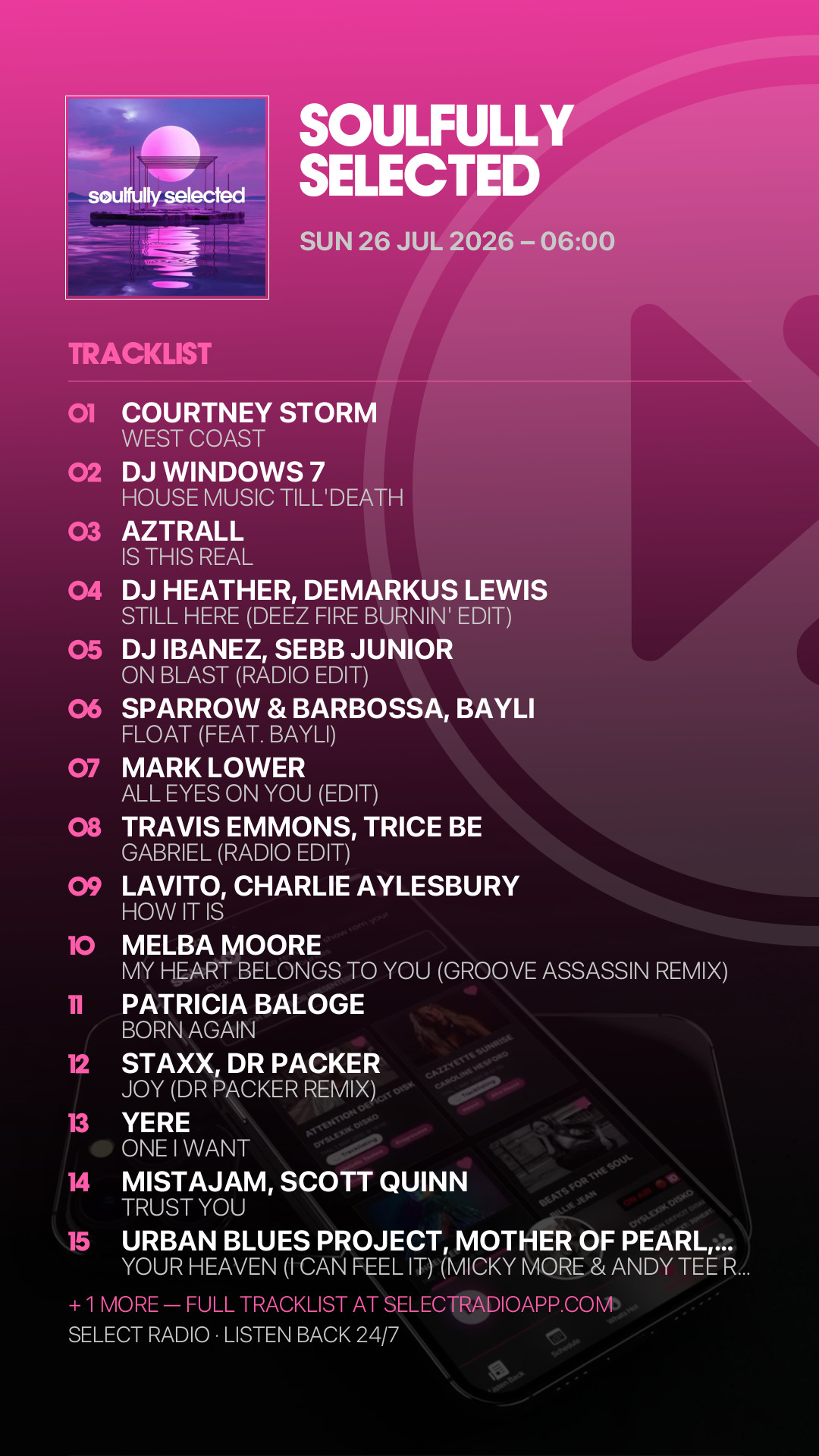 Tracklist Story Preview