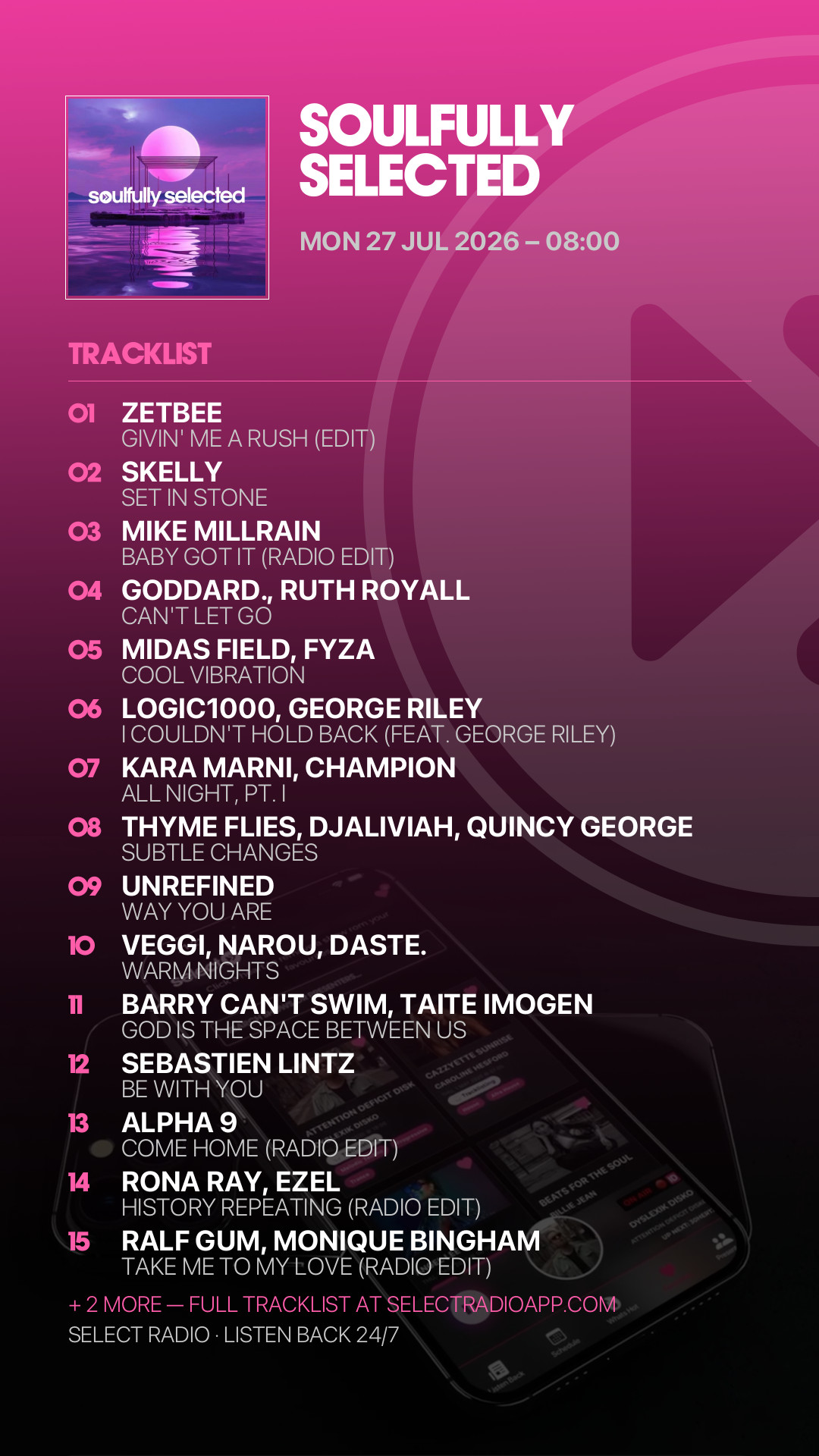 Tracklist Story Preview
