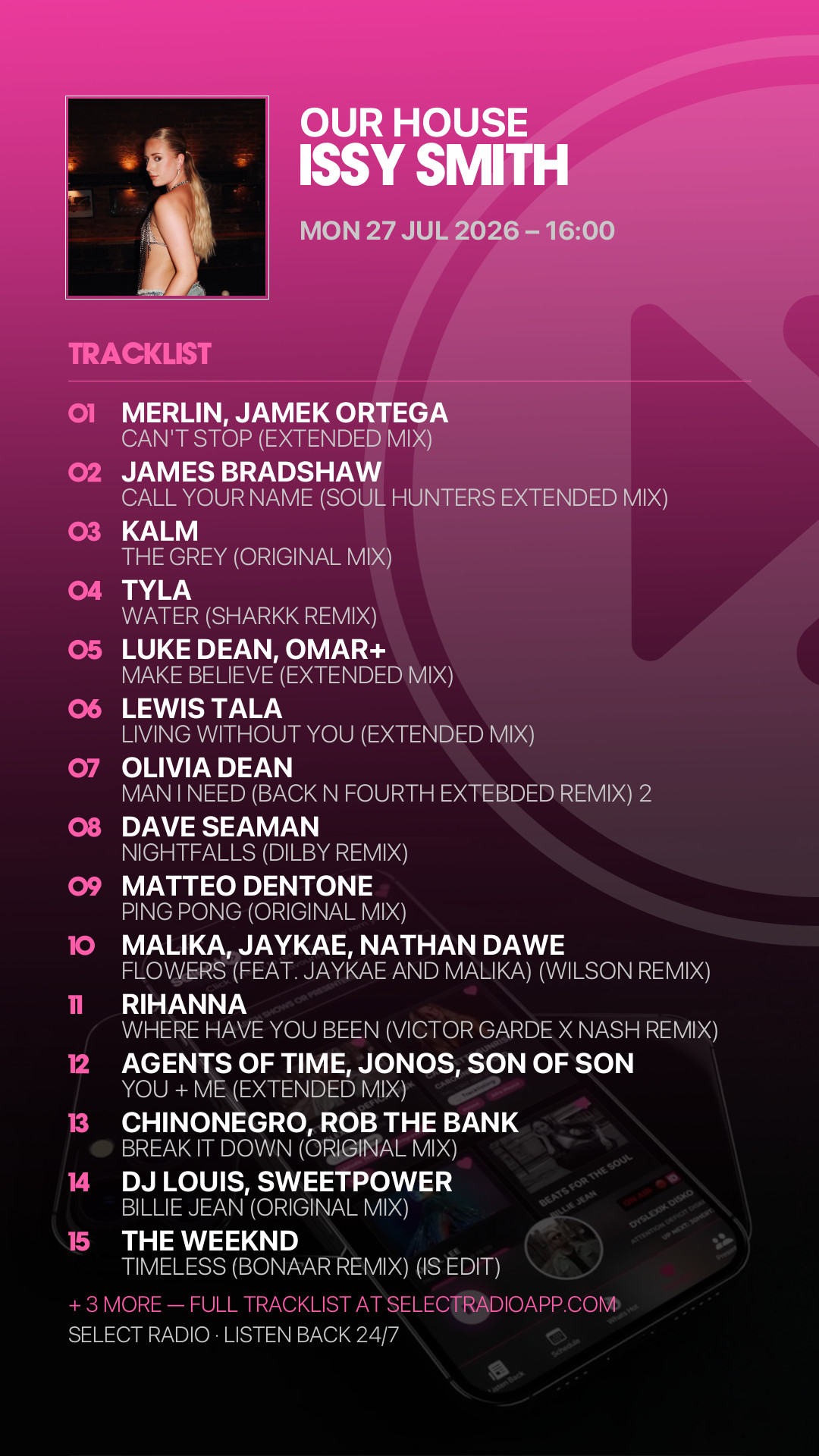 Tracklist Story Preview
